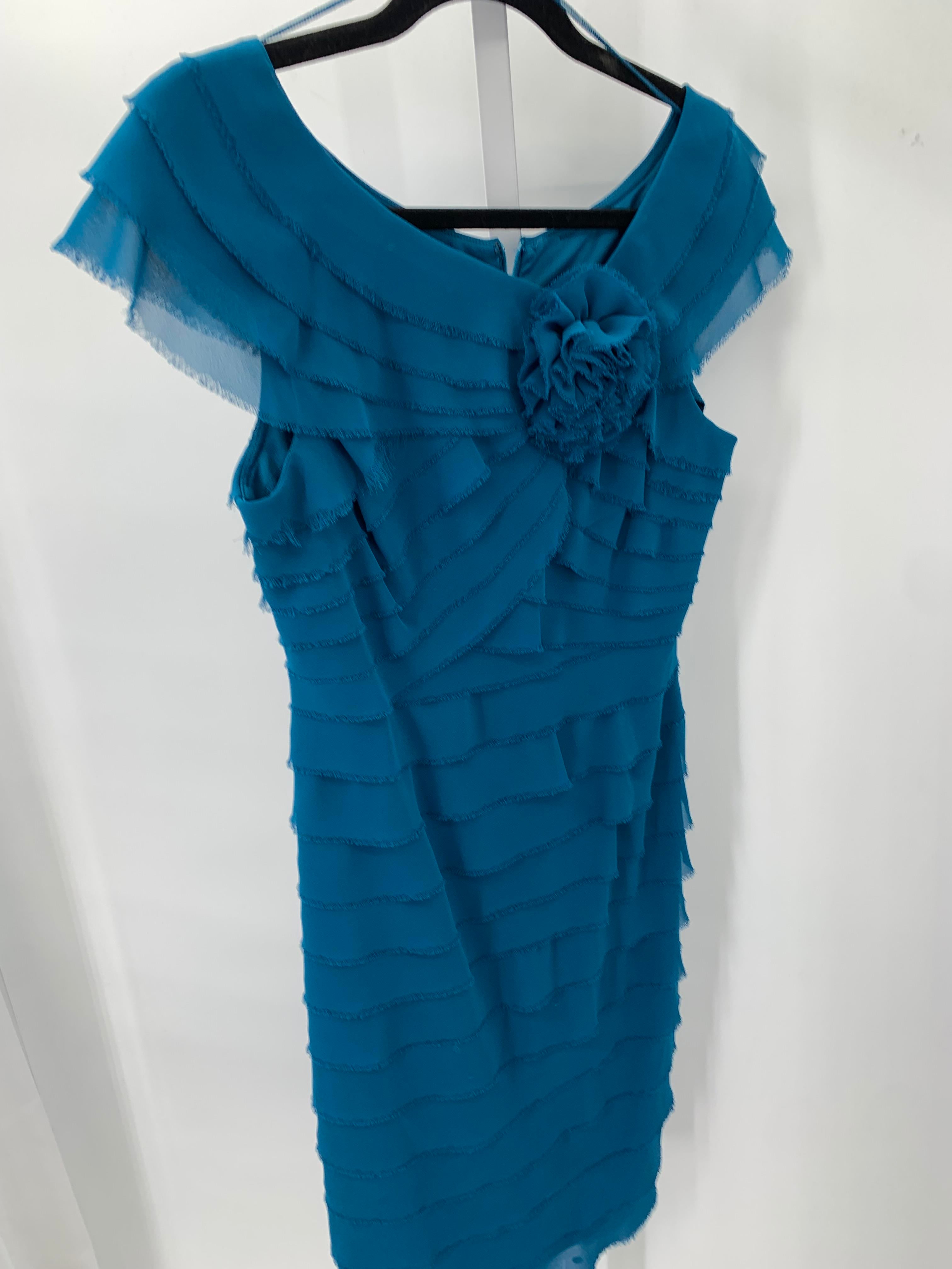 London Times Size 10 Misses Short Sleeve Dress