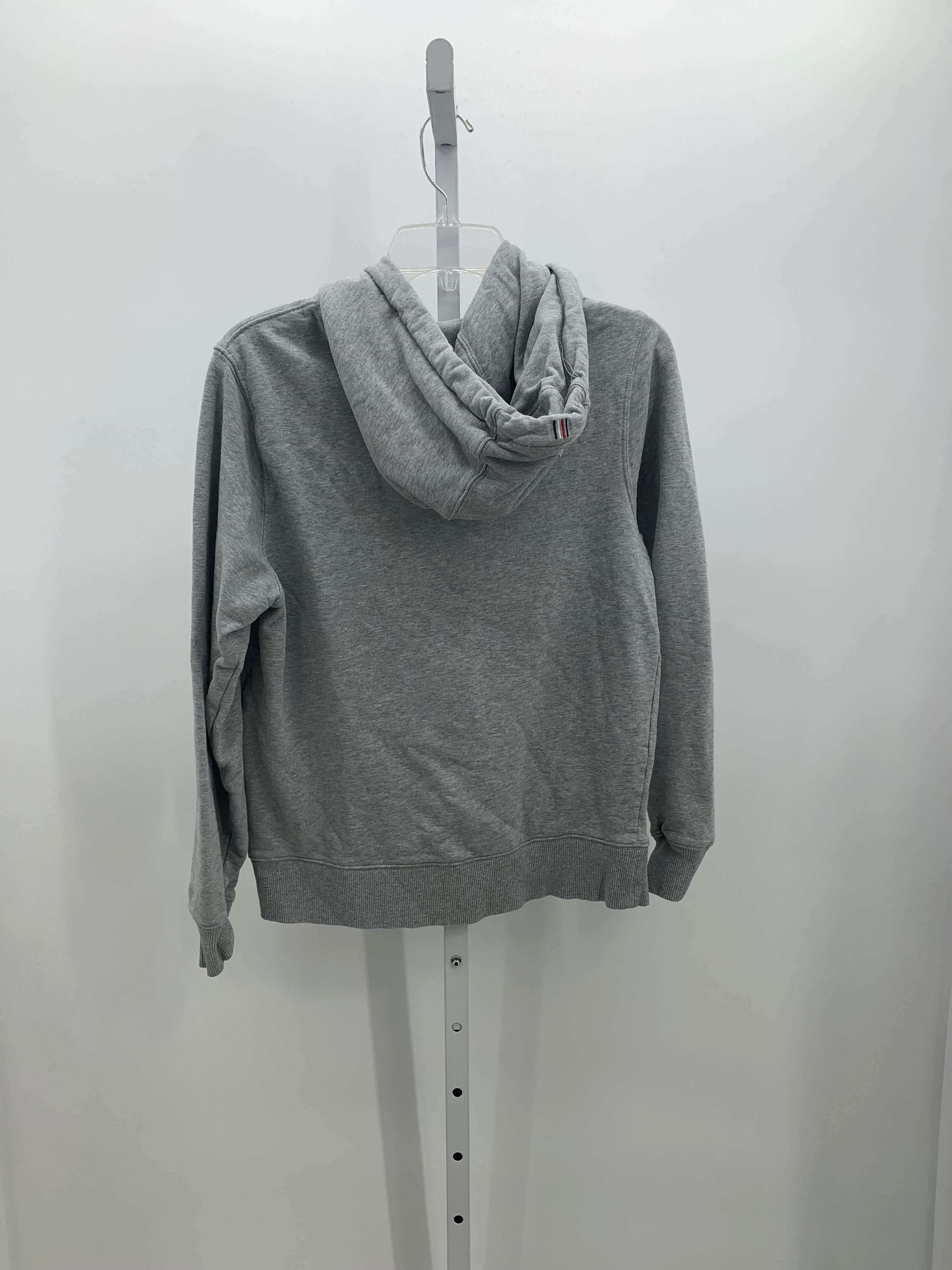 HOODED ZIP KNIT