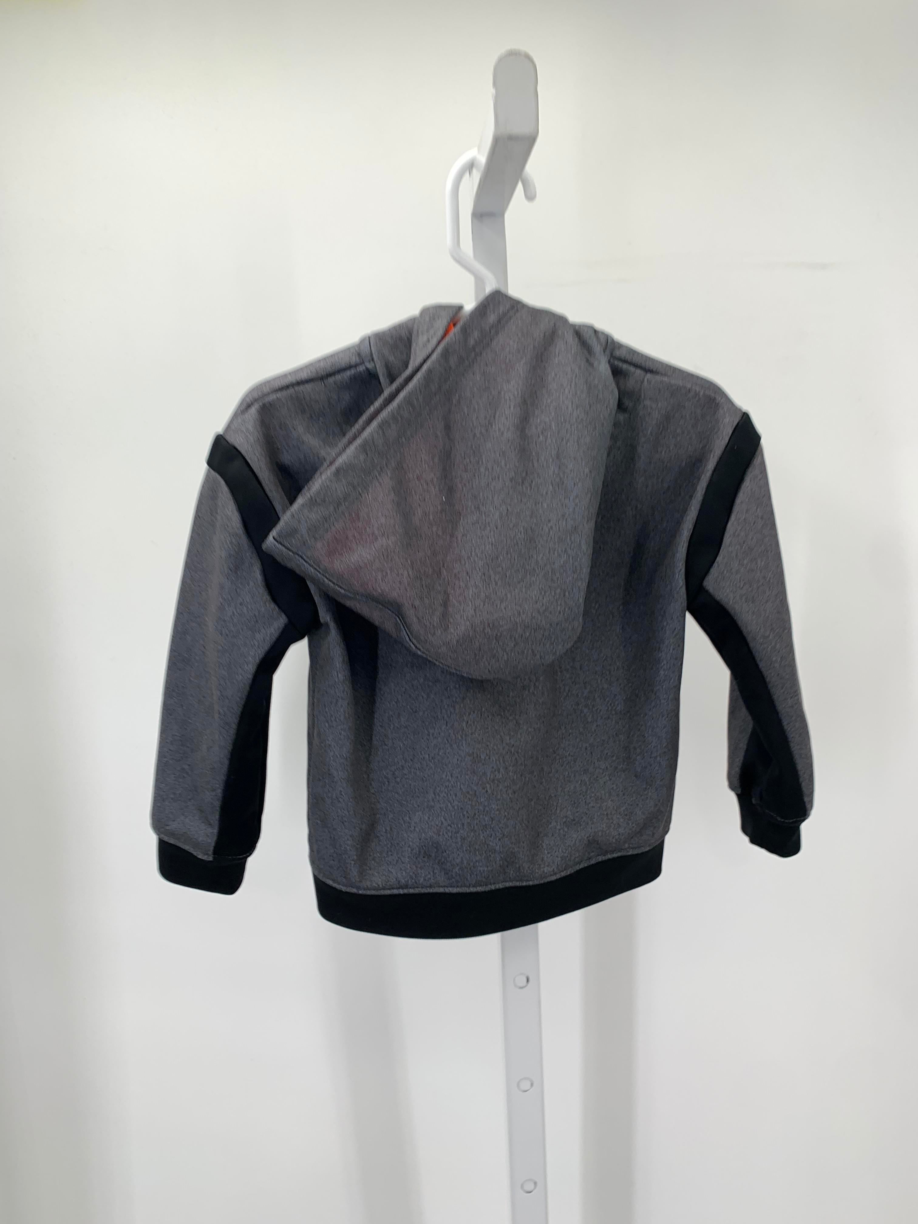 ORANGE HOODED ZIP
