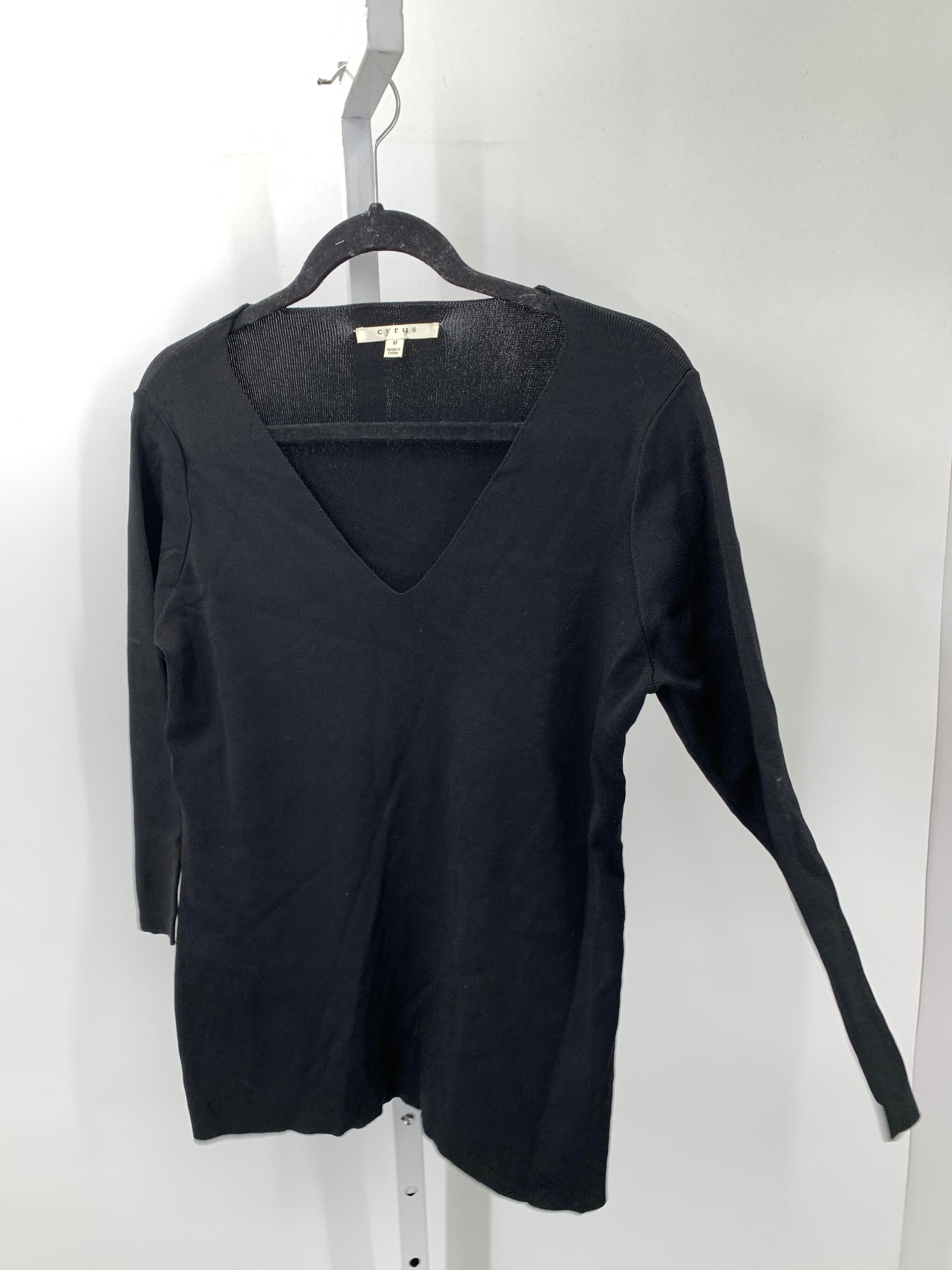 cyrus Size Medium Misses 3/4 Sleeve Shirt