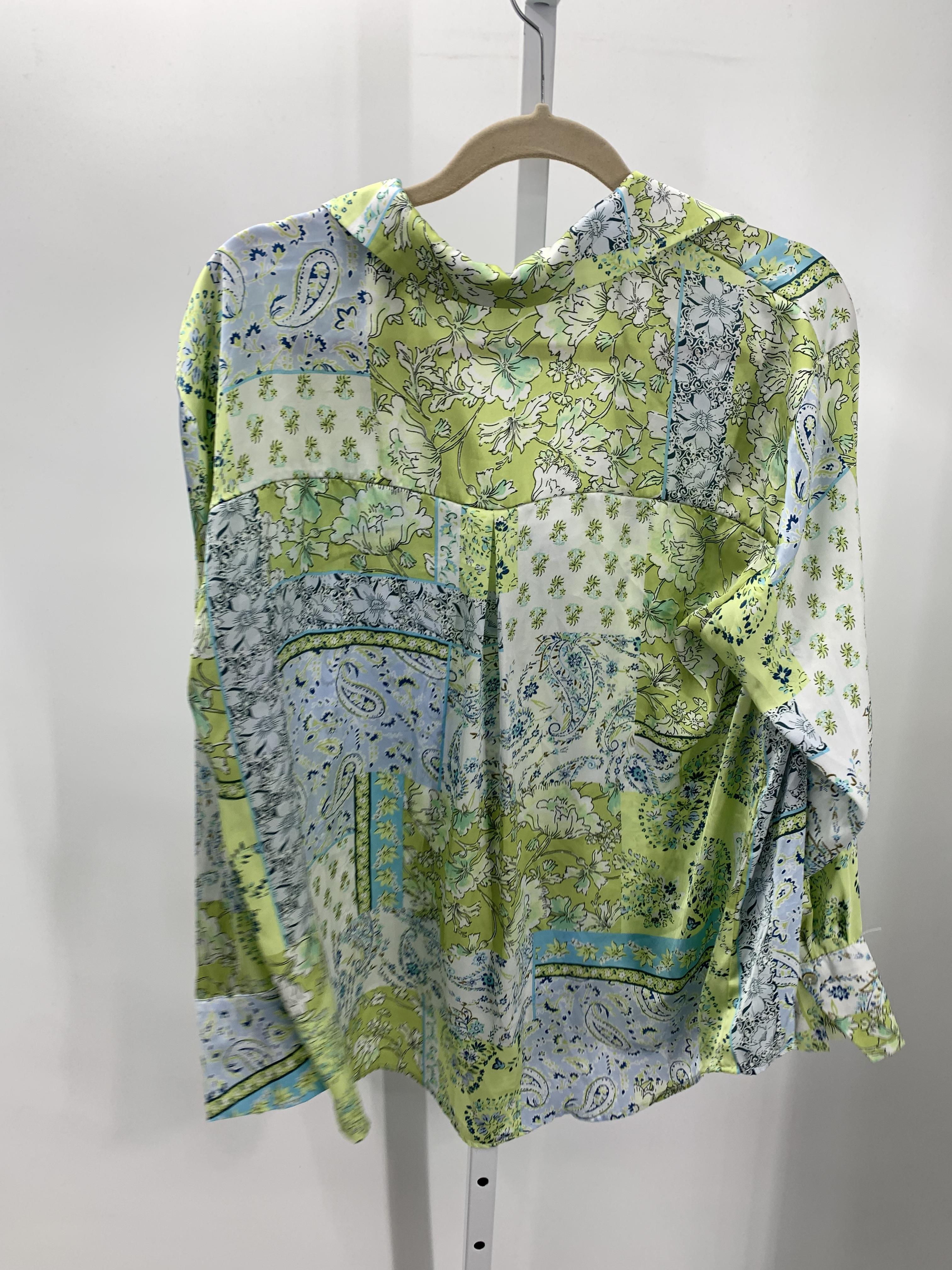 Zara Size Extra Large Misses Long Sleeve Shirt