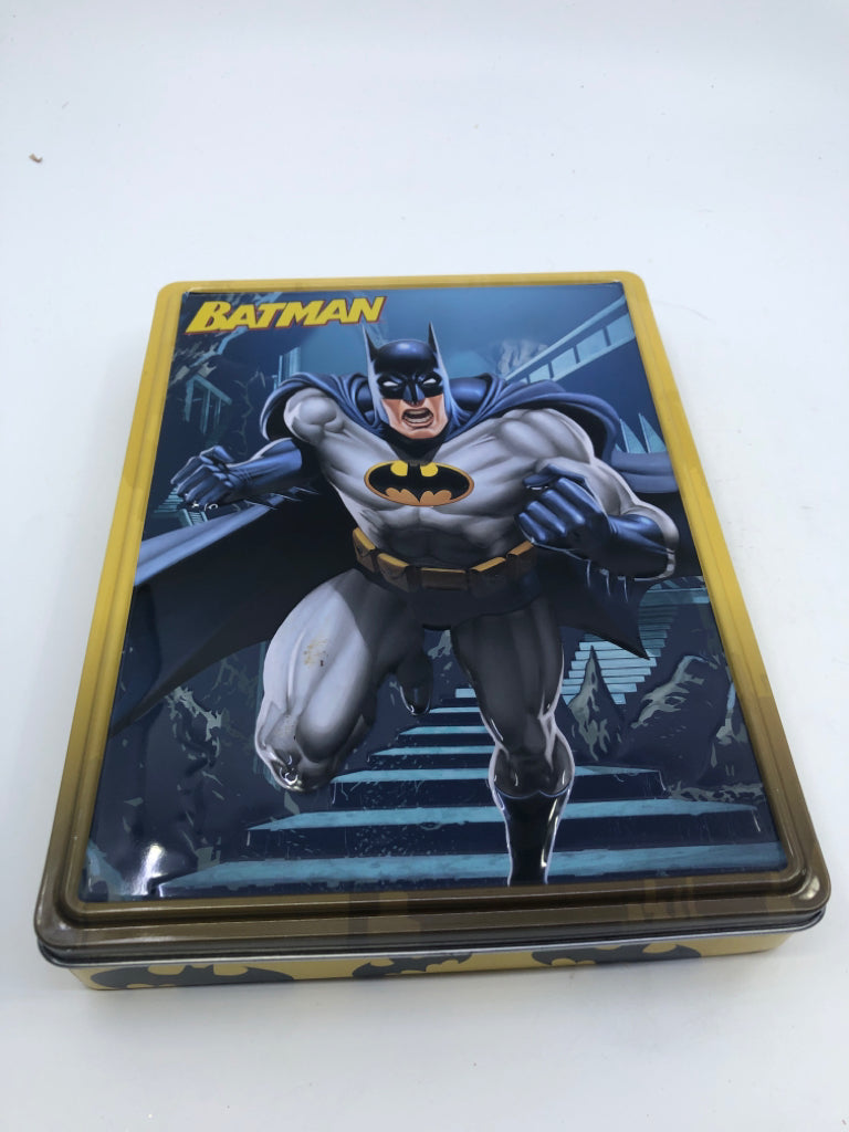 BATMAN METAL TIN W/LID.