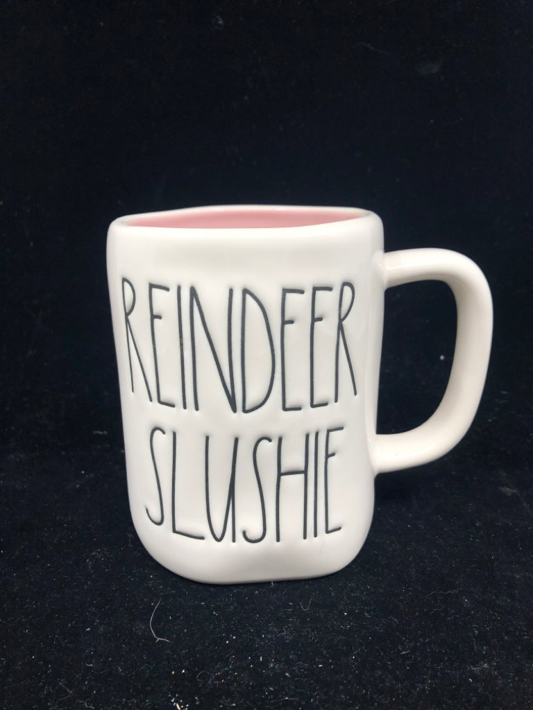 RAE DUNN REINDEER SLUSHIE MUG.