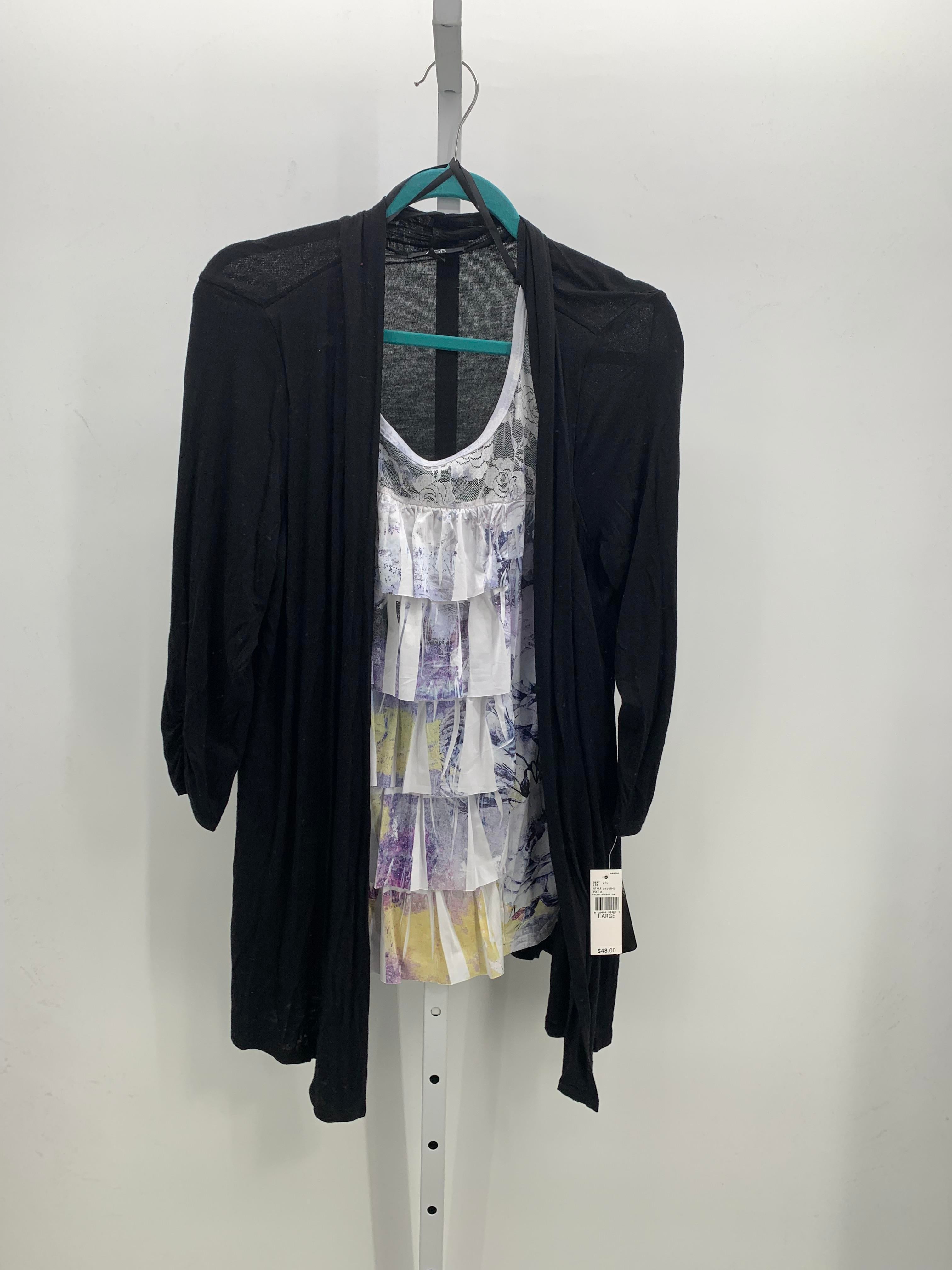 AGB Size Large Misses 3/4 Sleeve Shirt