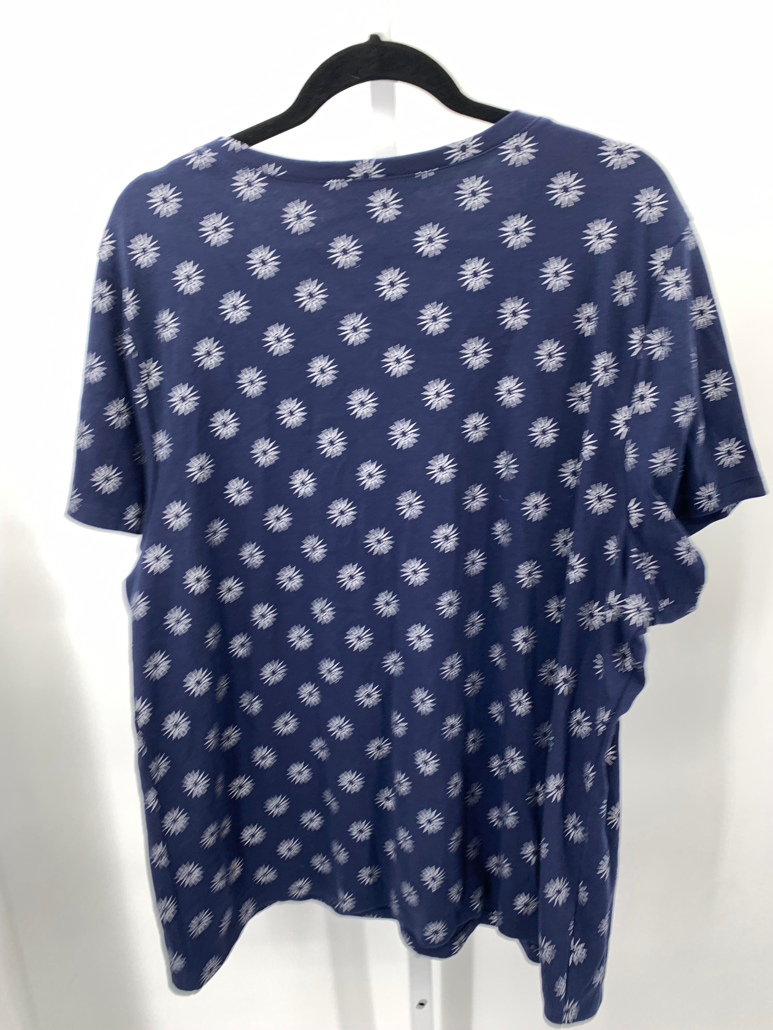 Karen Scott Size 3X Womens Short Sleeve Shirt