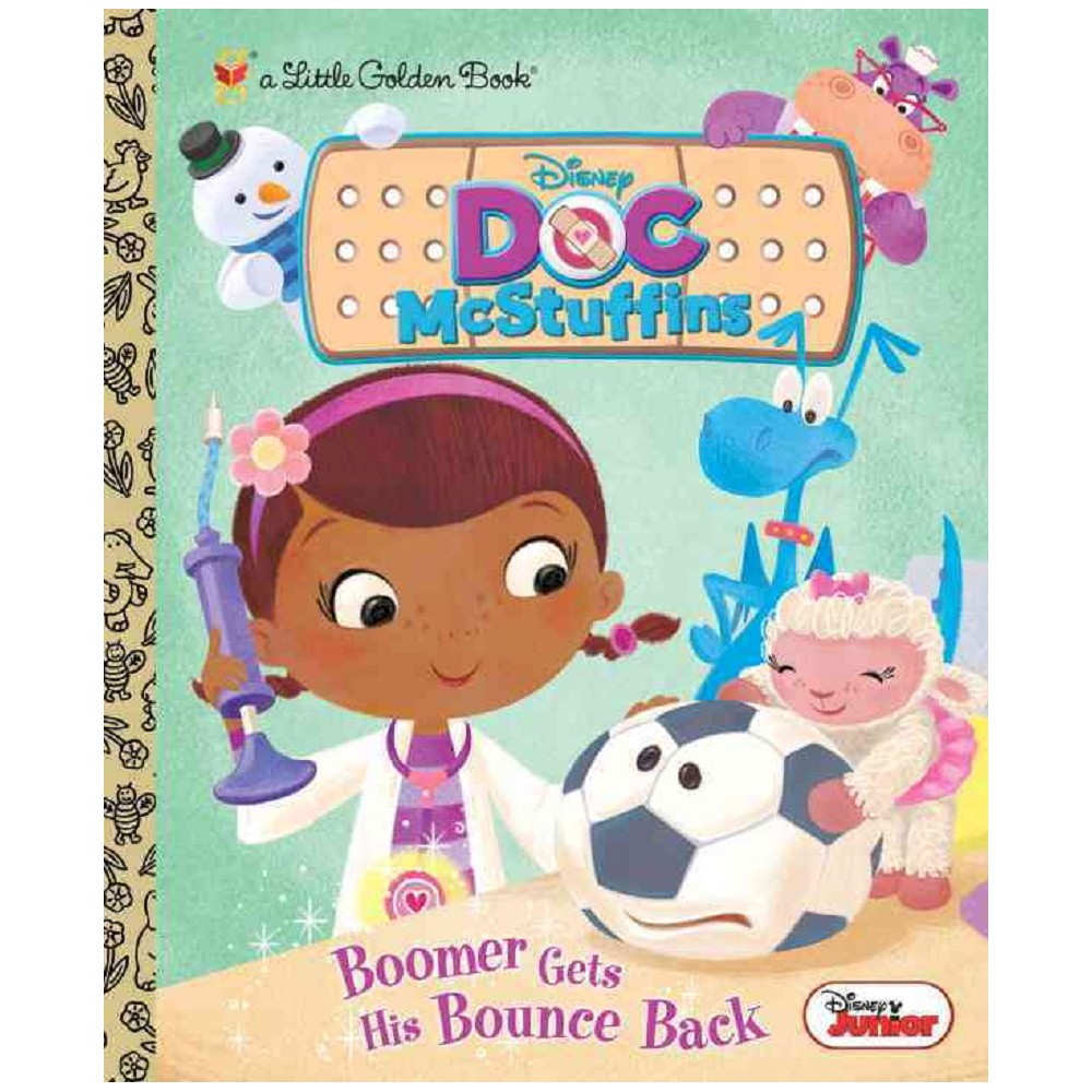 Boomer Gets His Bounce Back (Disney Junior: Doc McStuffins) (Little Golden Book)