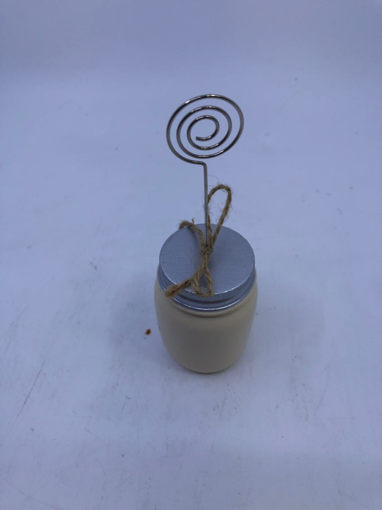 MASON JAR FAMILY PHOTO CLIP.