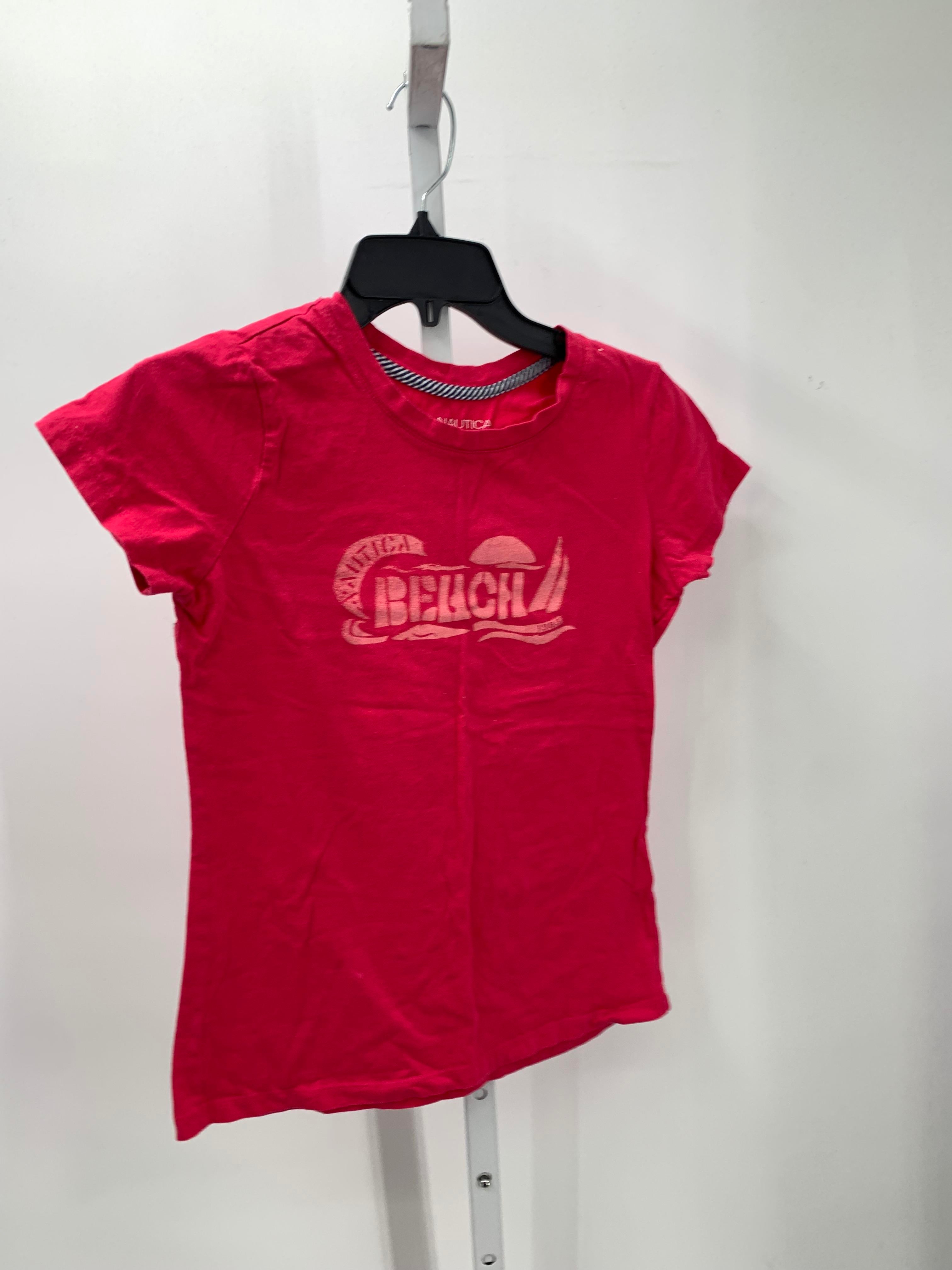 Nautica Size Small Misses Short Sleeve Shirt