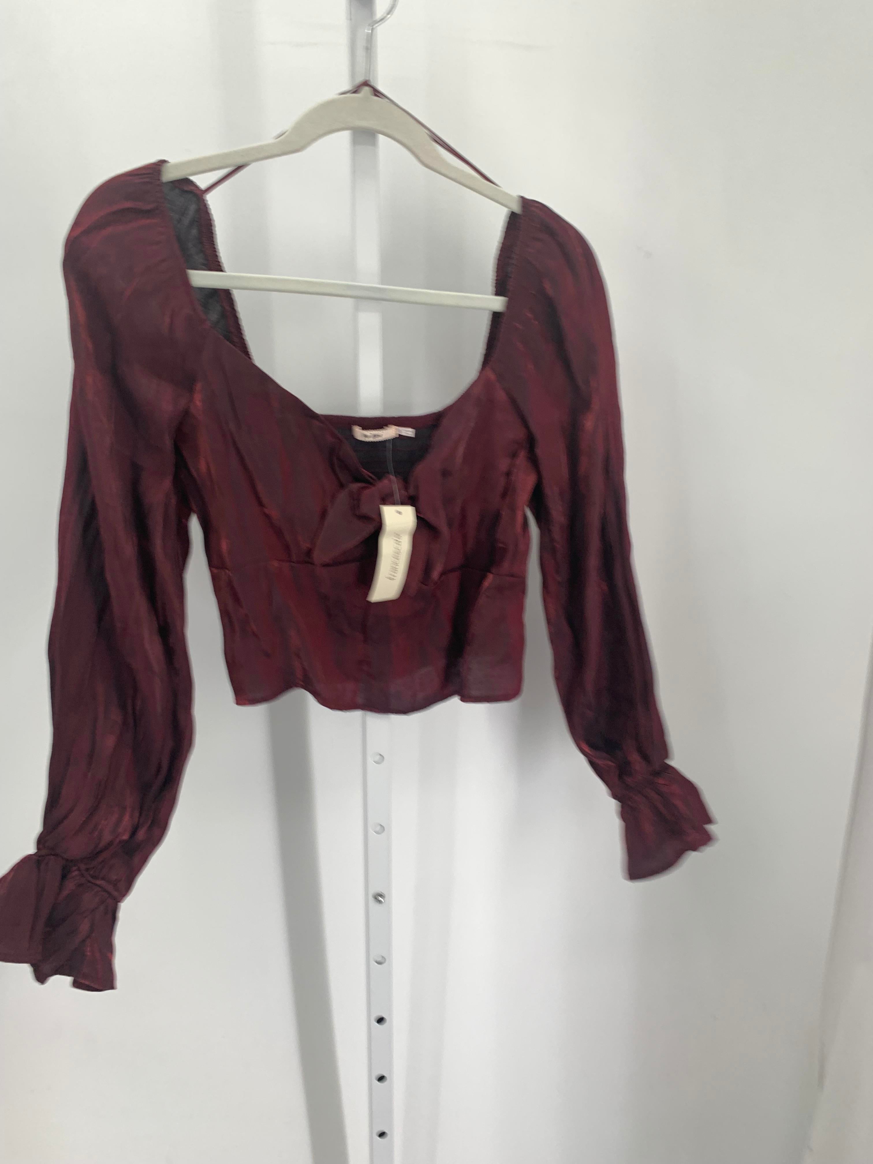 Miami Size Small Juniors Long Sleeve Shirt