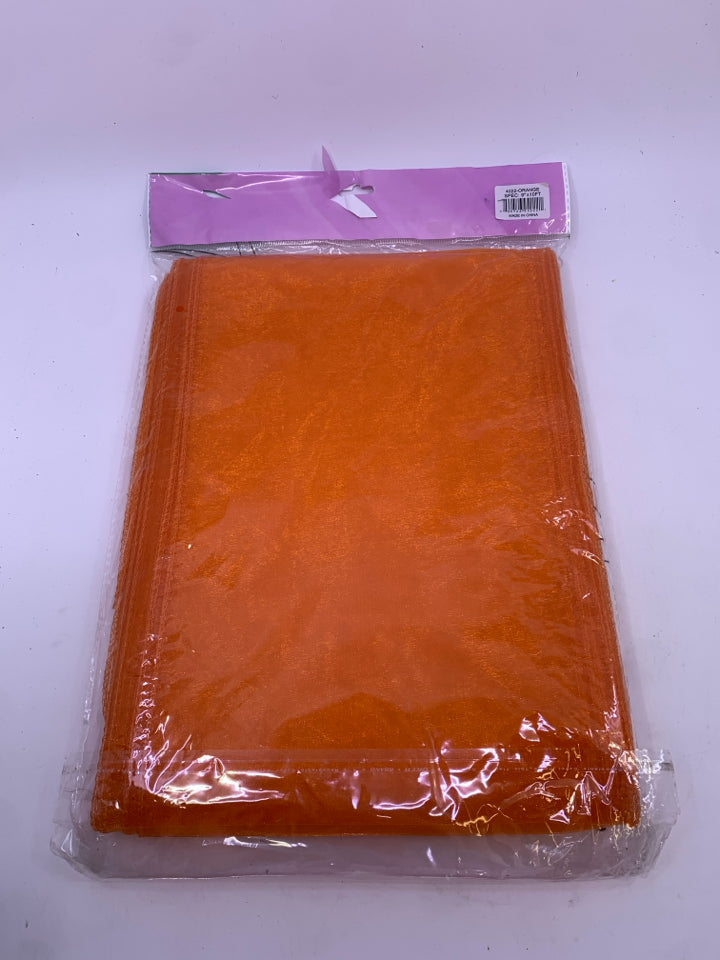 NIP ORANGE CHAIR BOW.