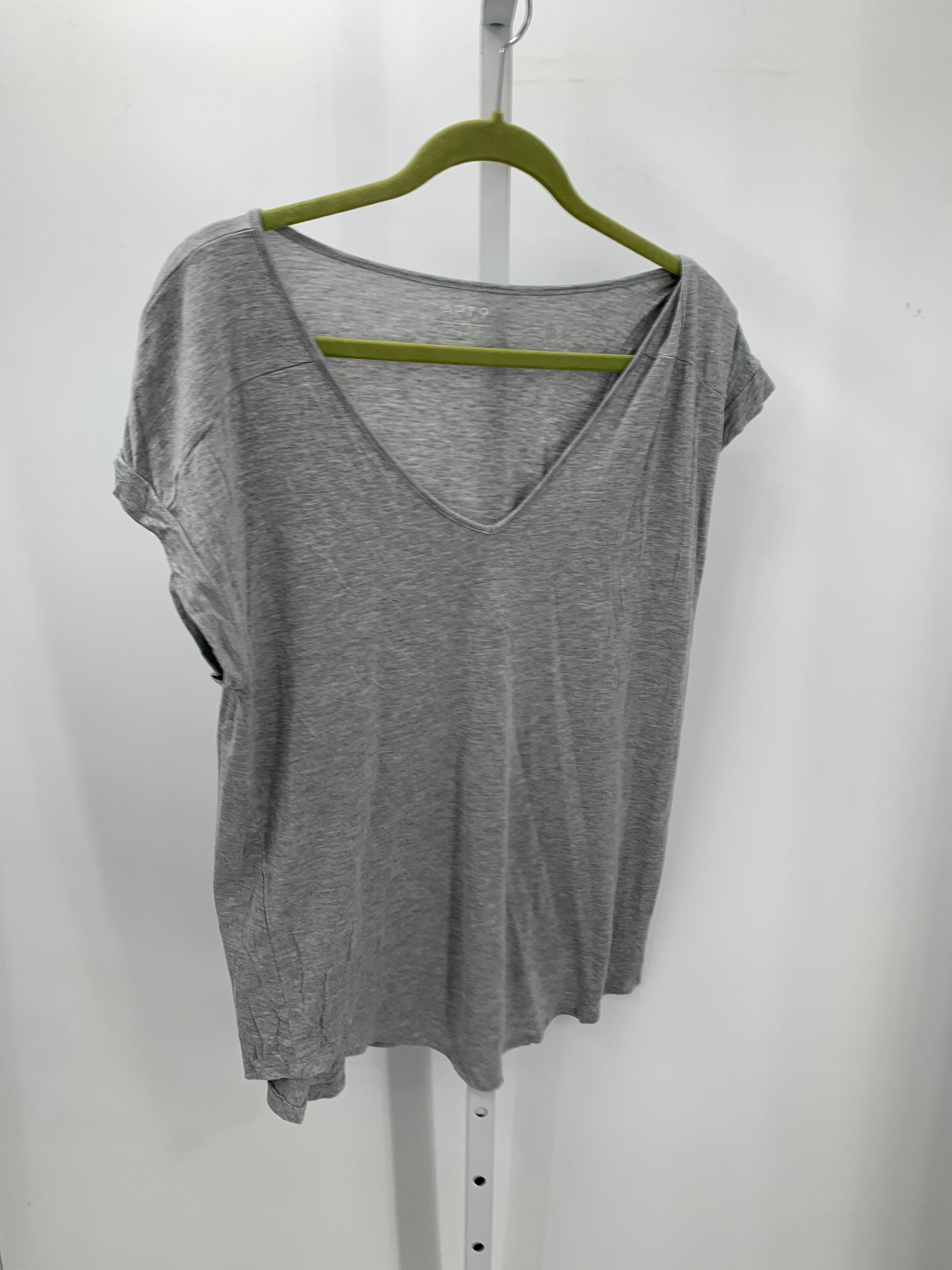 Apt. 9 Size Large Misses Short Sleeve Shirt