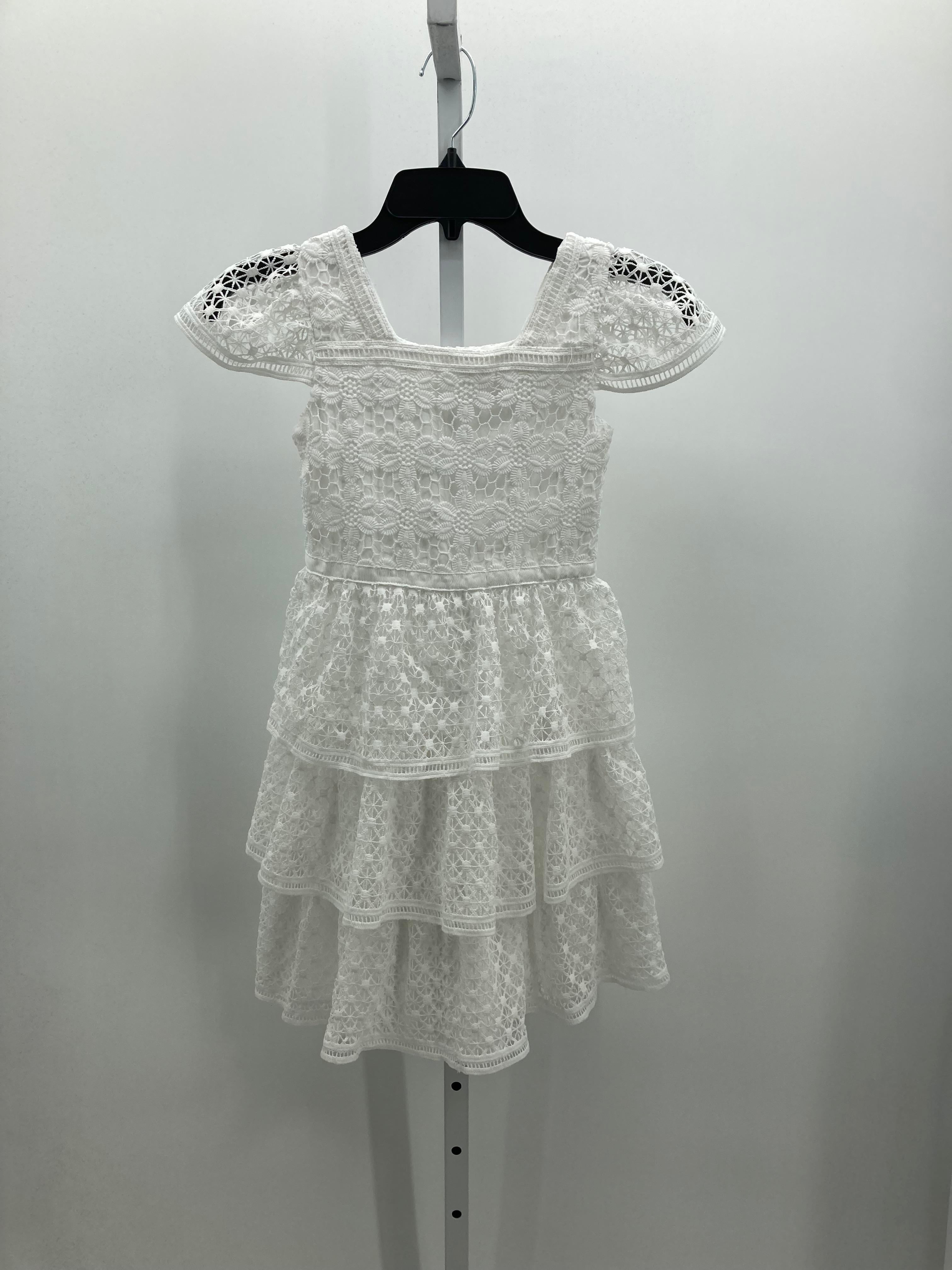 Kensie Size 8 Girls Short Sleeve Dress