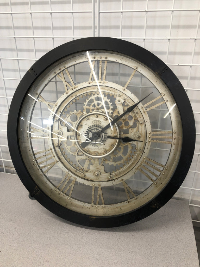 INDUSTRIAL WALL CLOCK  - STERLING & NOBLE.