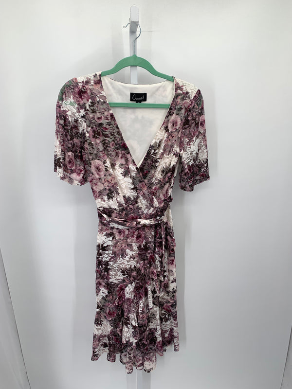 connected apparel Size 8 Petite Petite Short Sleeve Dress