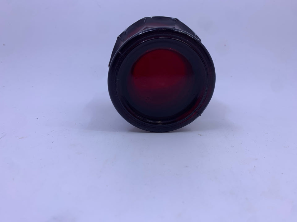 4 VTG SHORT AVON CRANBERRY WATER GLASSES.
