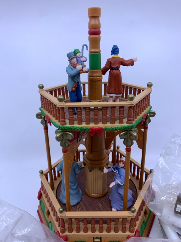 VTG AVON A CHRISTMAS CAROL WINDMILL.