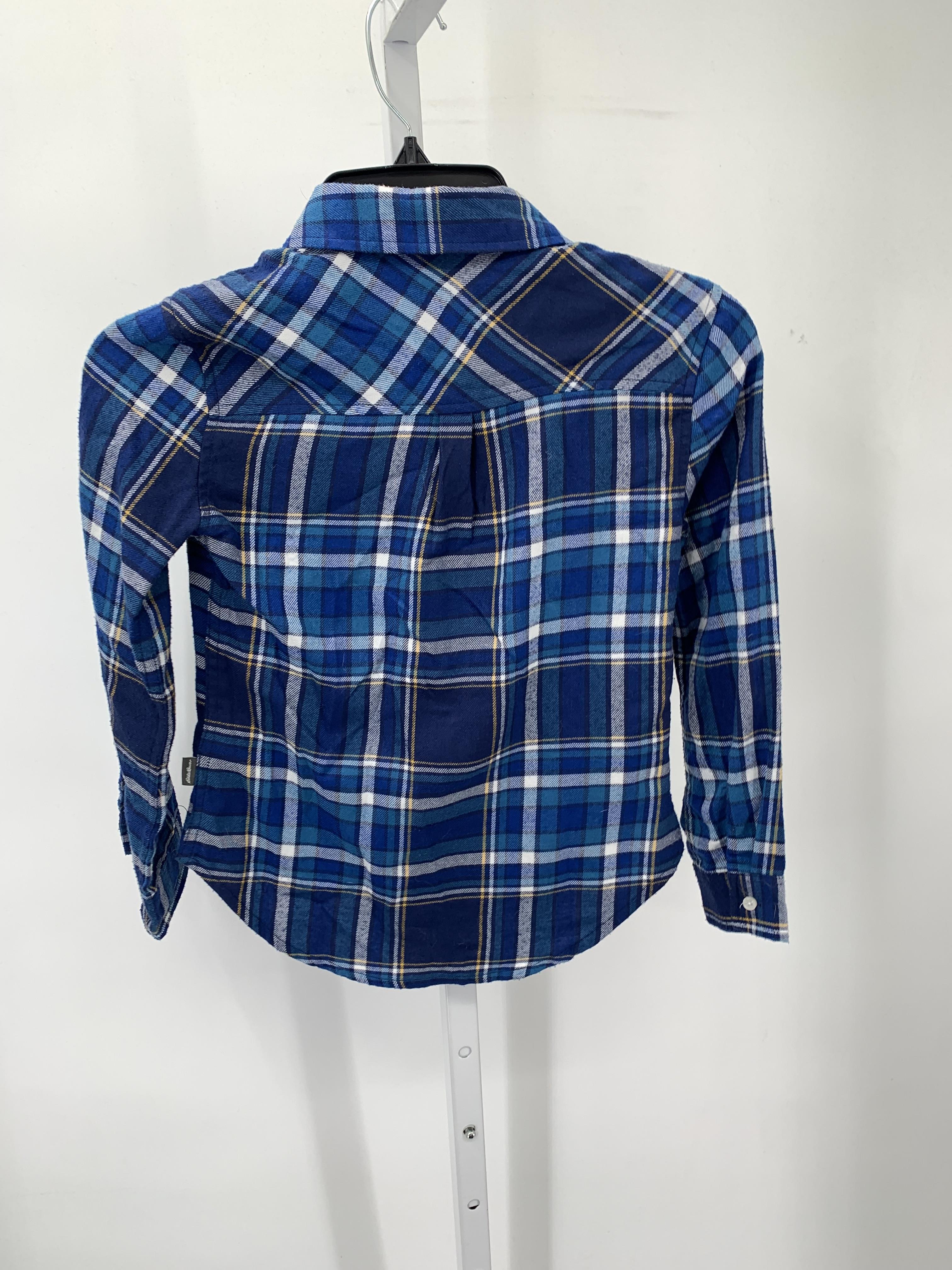 Eddie Bauer Size 7-8 Girls Long Sleeve Shirt