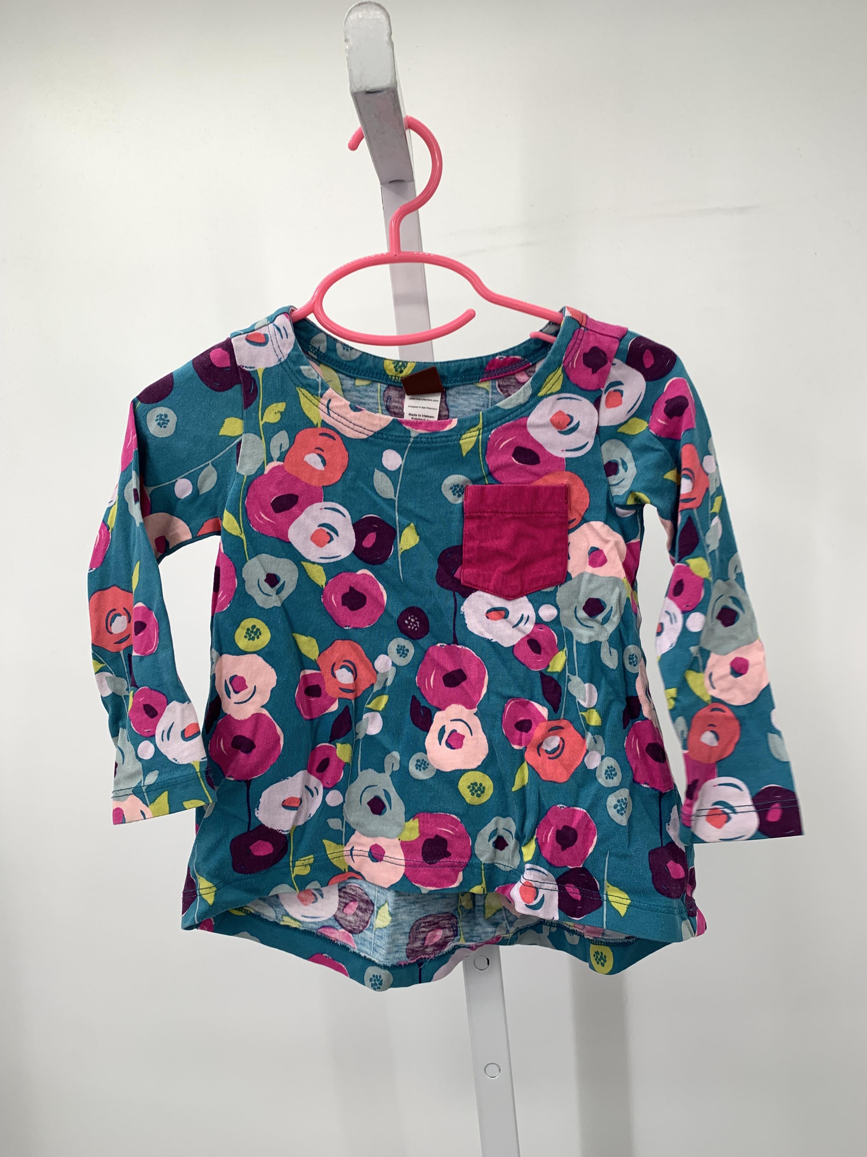 Tea Size 2 Girls Long Sleeve Shirt