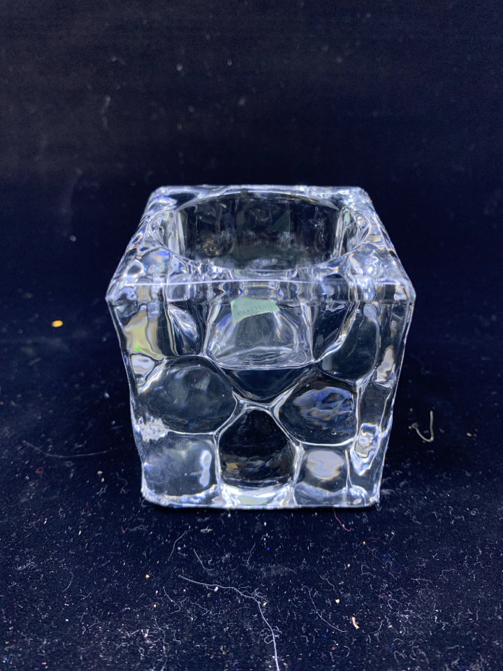 ICE CUBE TEA LIGHT HOLDER.