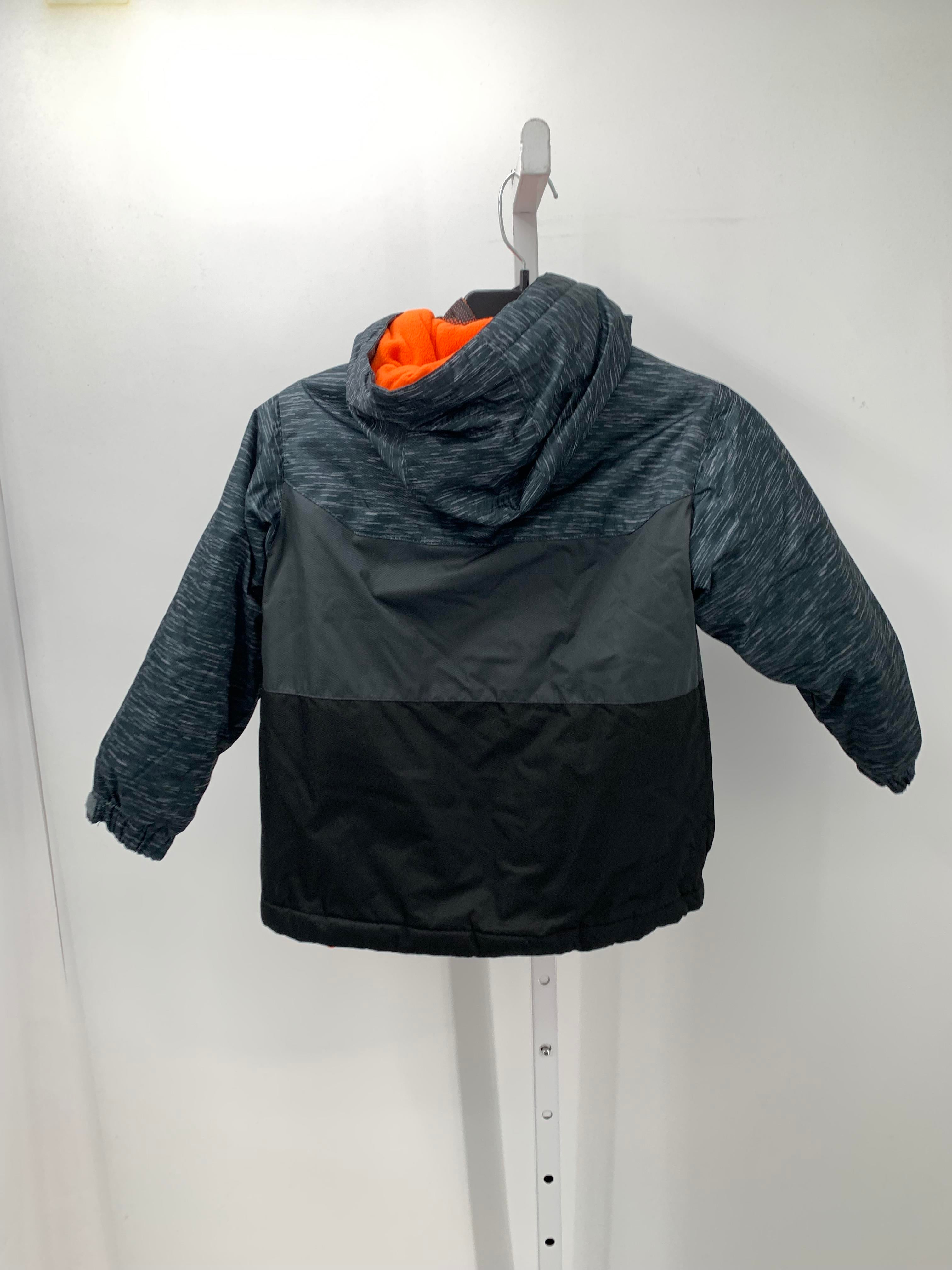ORANGE HOODED 3-IN-1