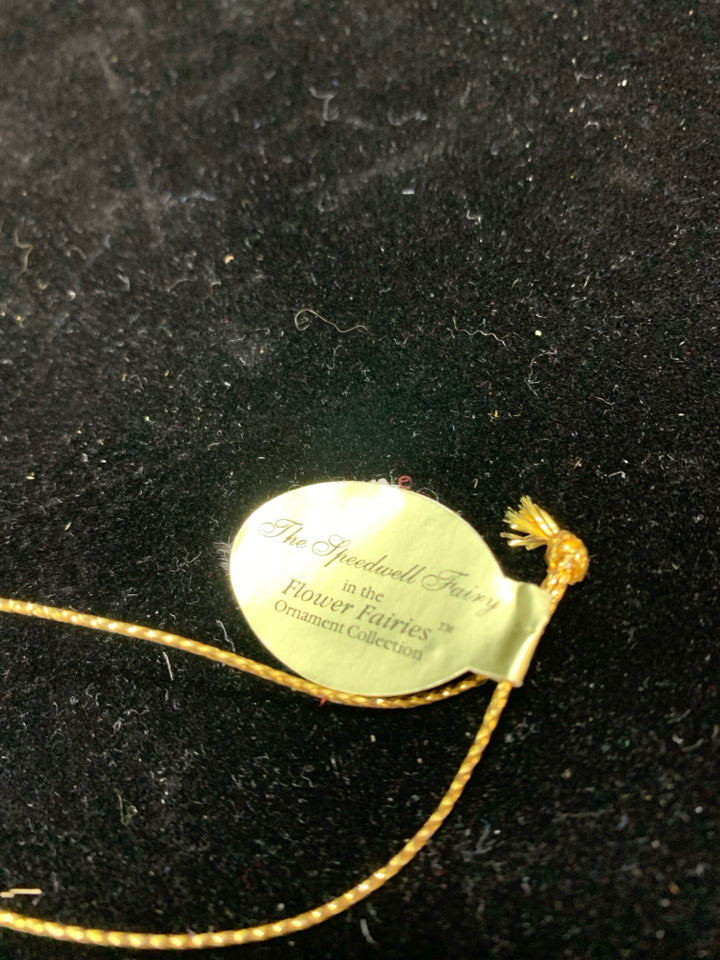 THE SPEEDWELL FAIRY PORCELAIN ORNAMENT.