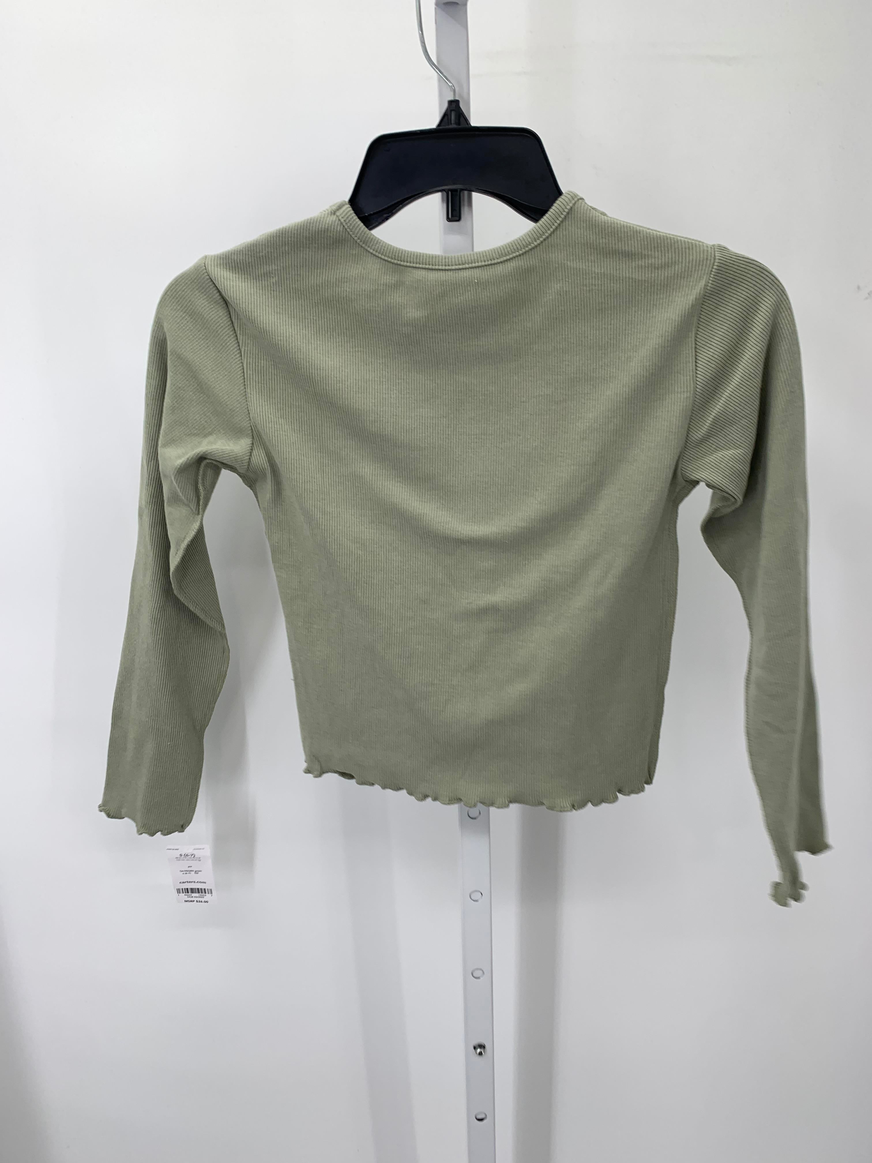 Carters Size 6-7 Girls Long Sleeve Shirt