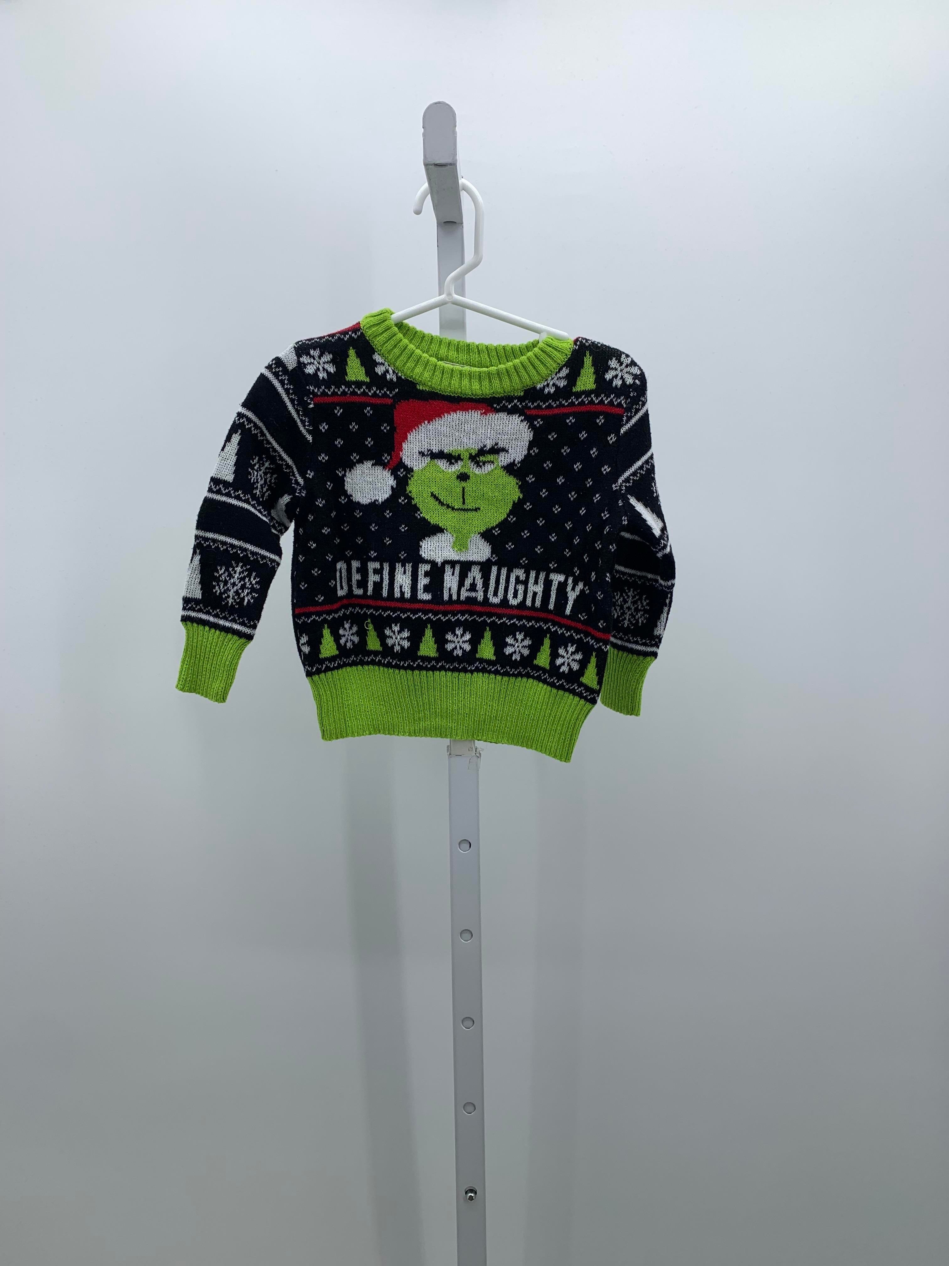 LONG SLV SWEATER DEFINE NAUGHTY