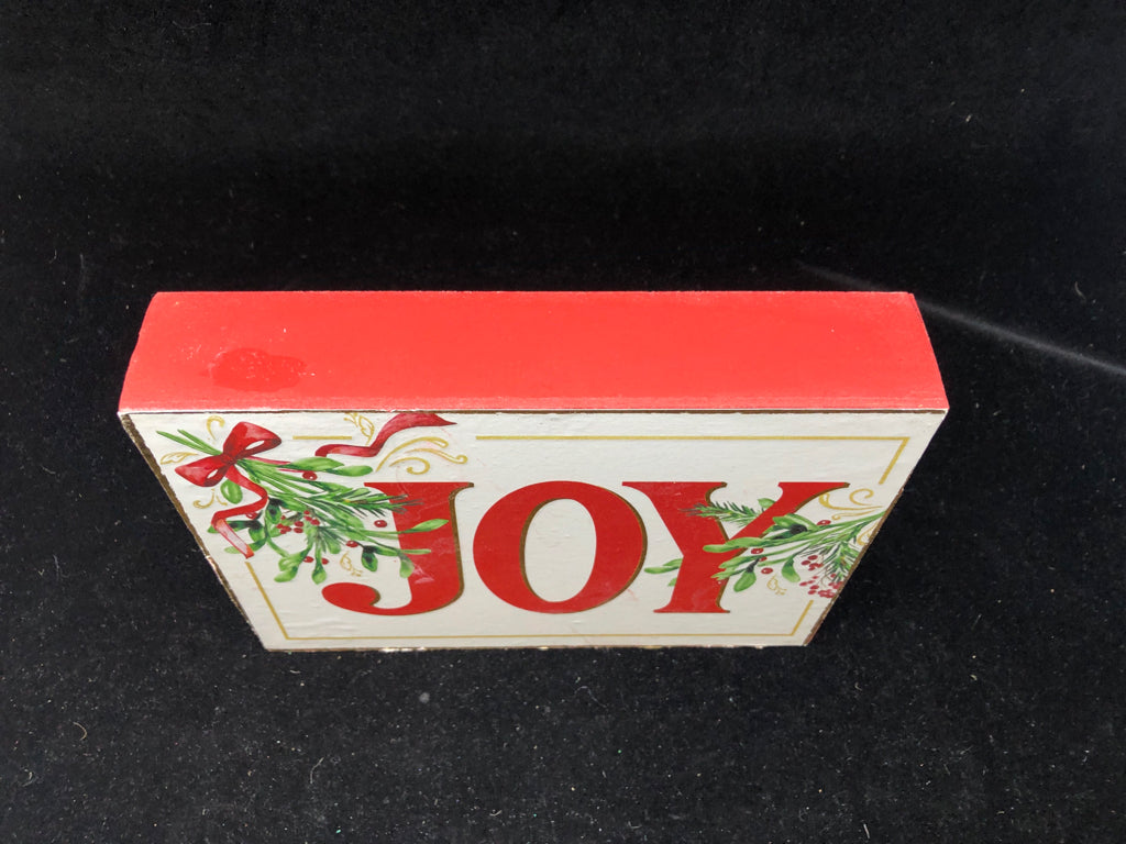 JOY BLOCK SIGN.