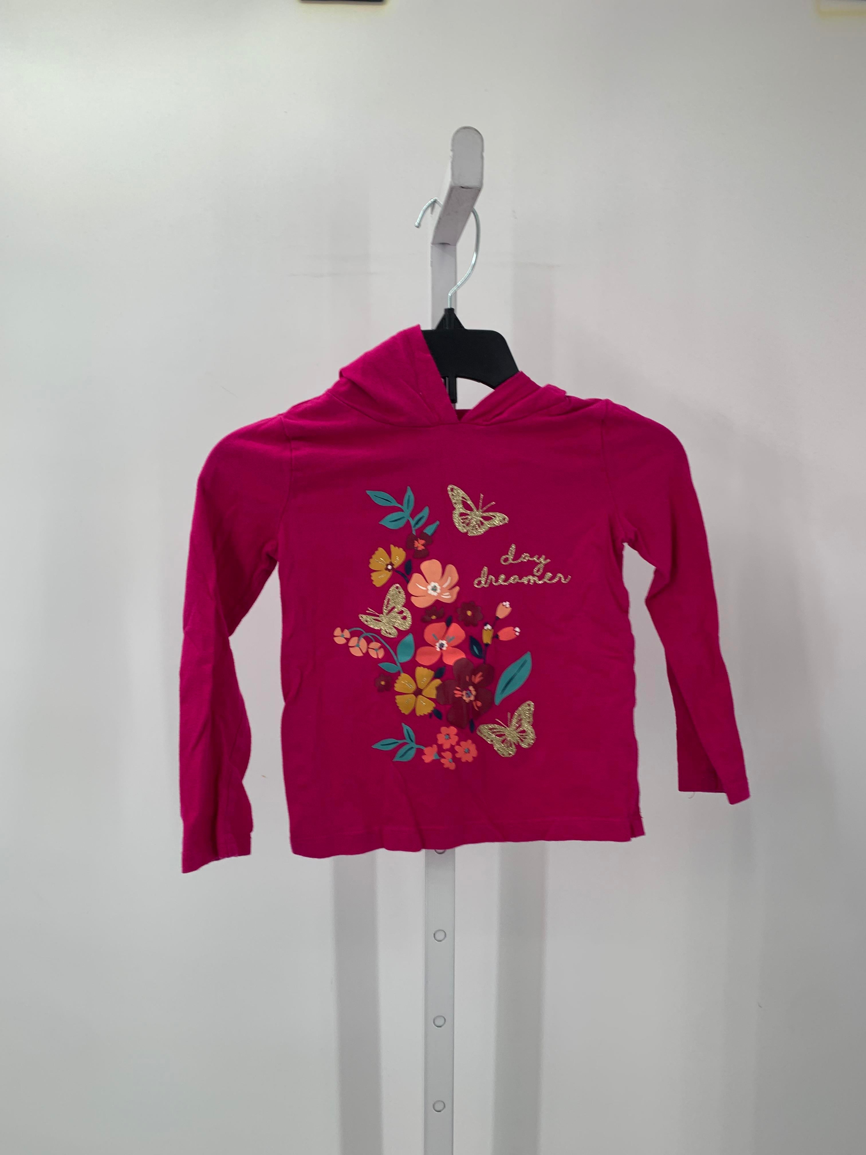 Carters Size 5T Girls Long Sleeve Shirt