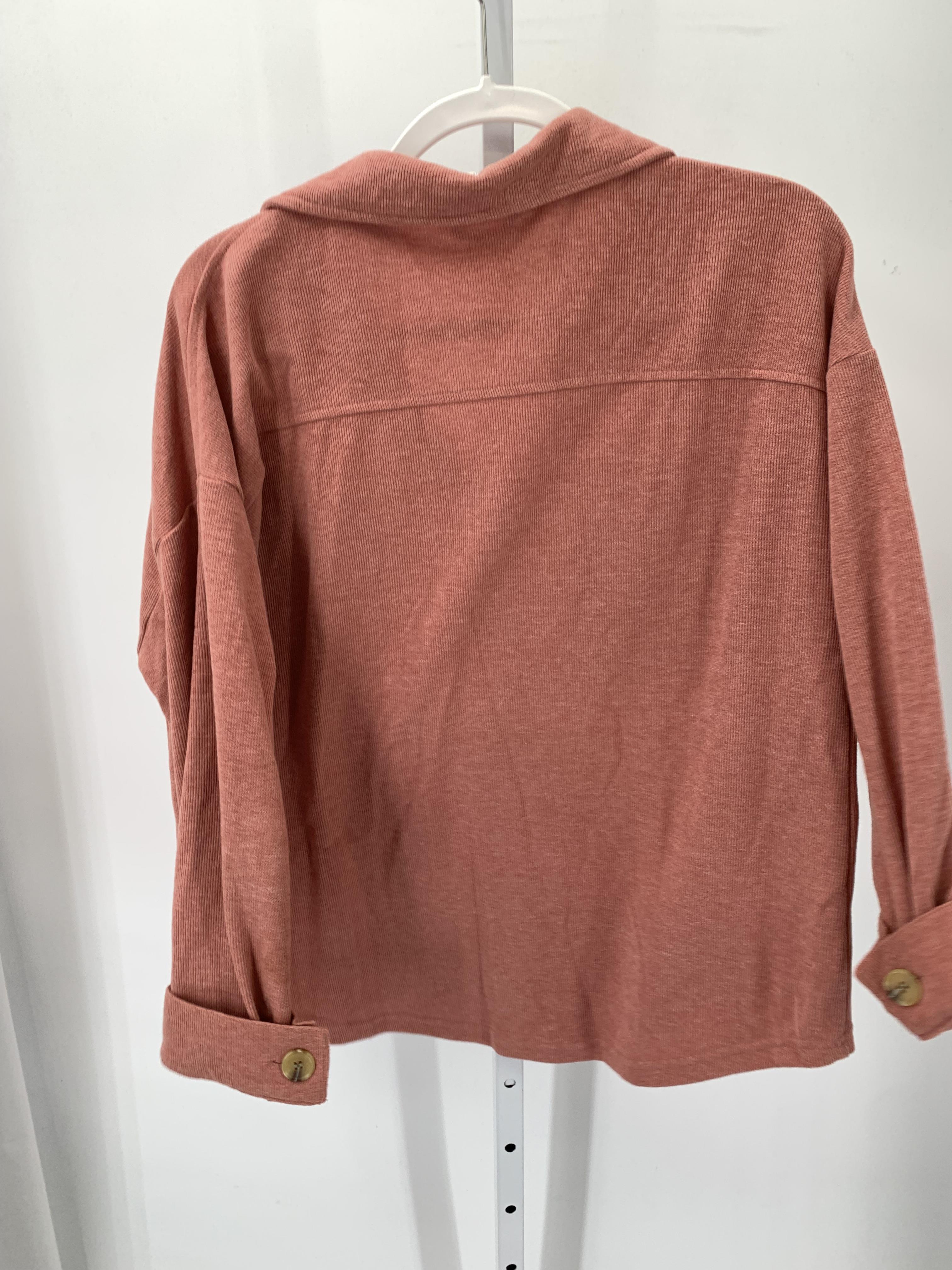 Hippie Rose Size Small Misses Long Sleeve Shirt