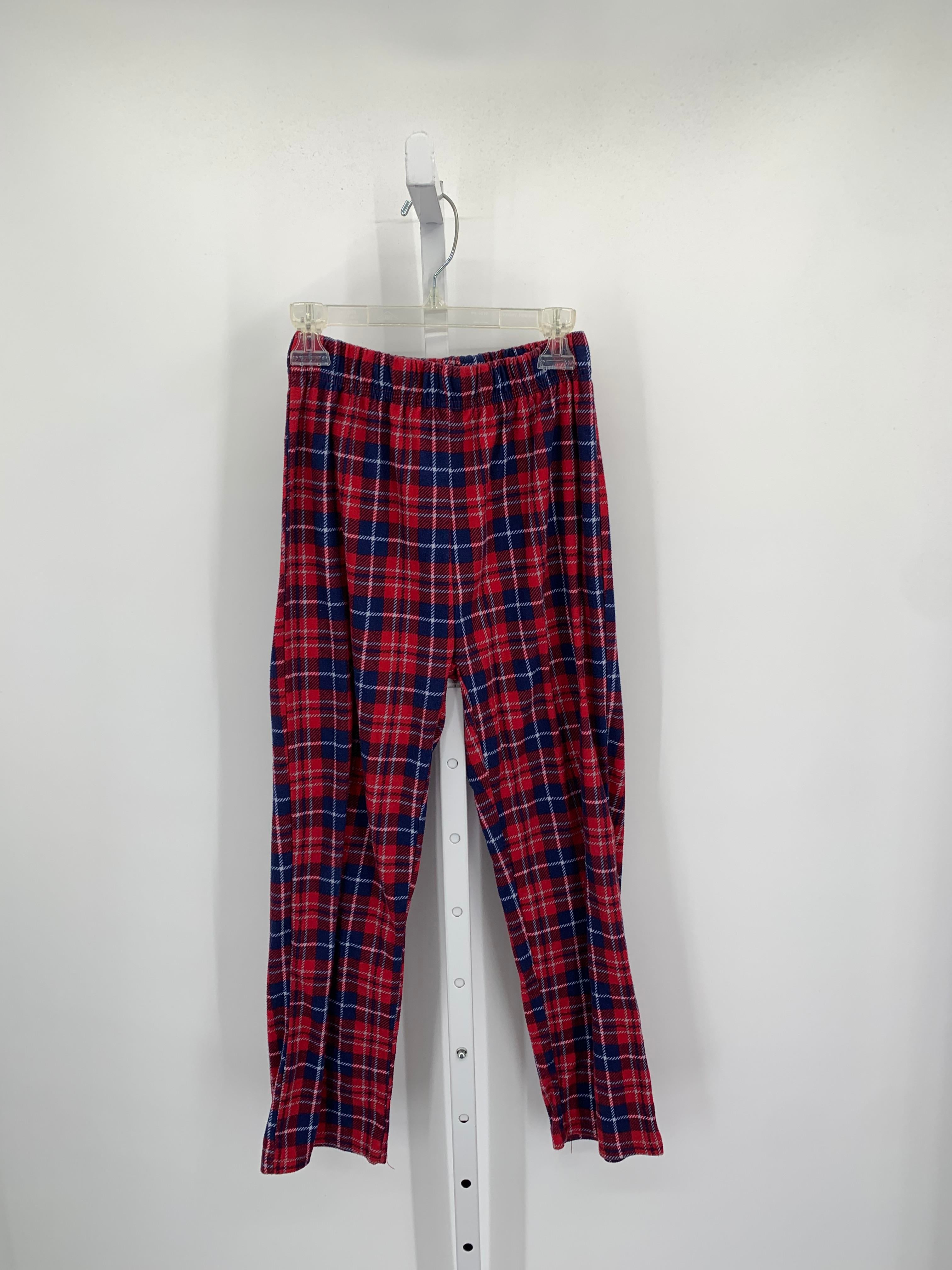 PLAID ELASTIC WAIST.