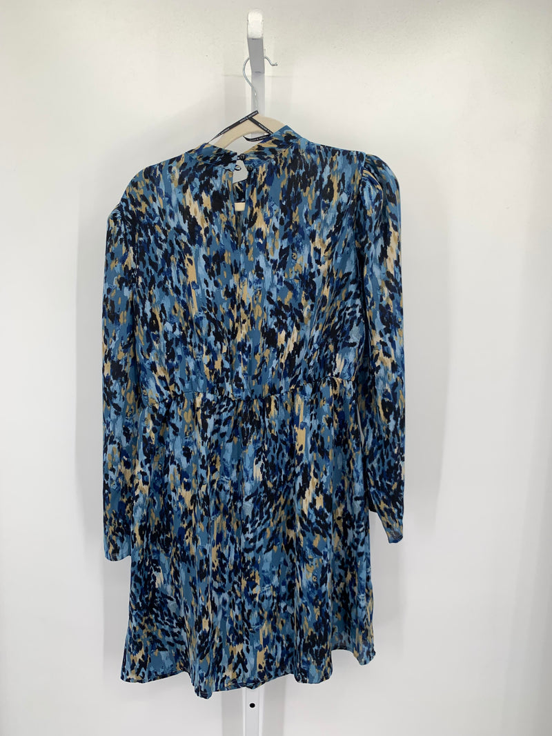 Size Large Misses Long Sleeve Dress