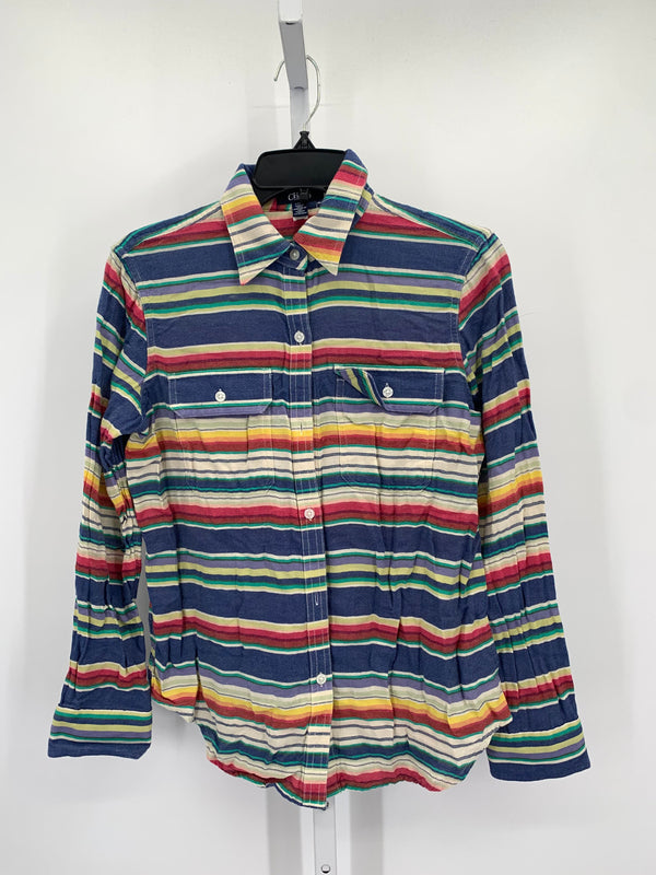 Chaps Size Small Misses Long Sleeve Shirt