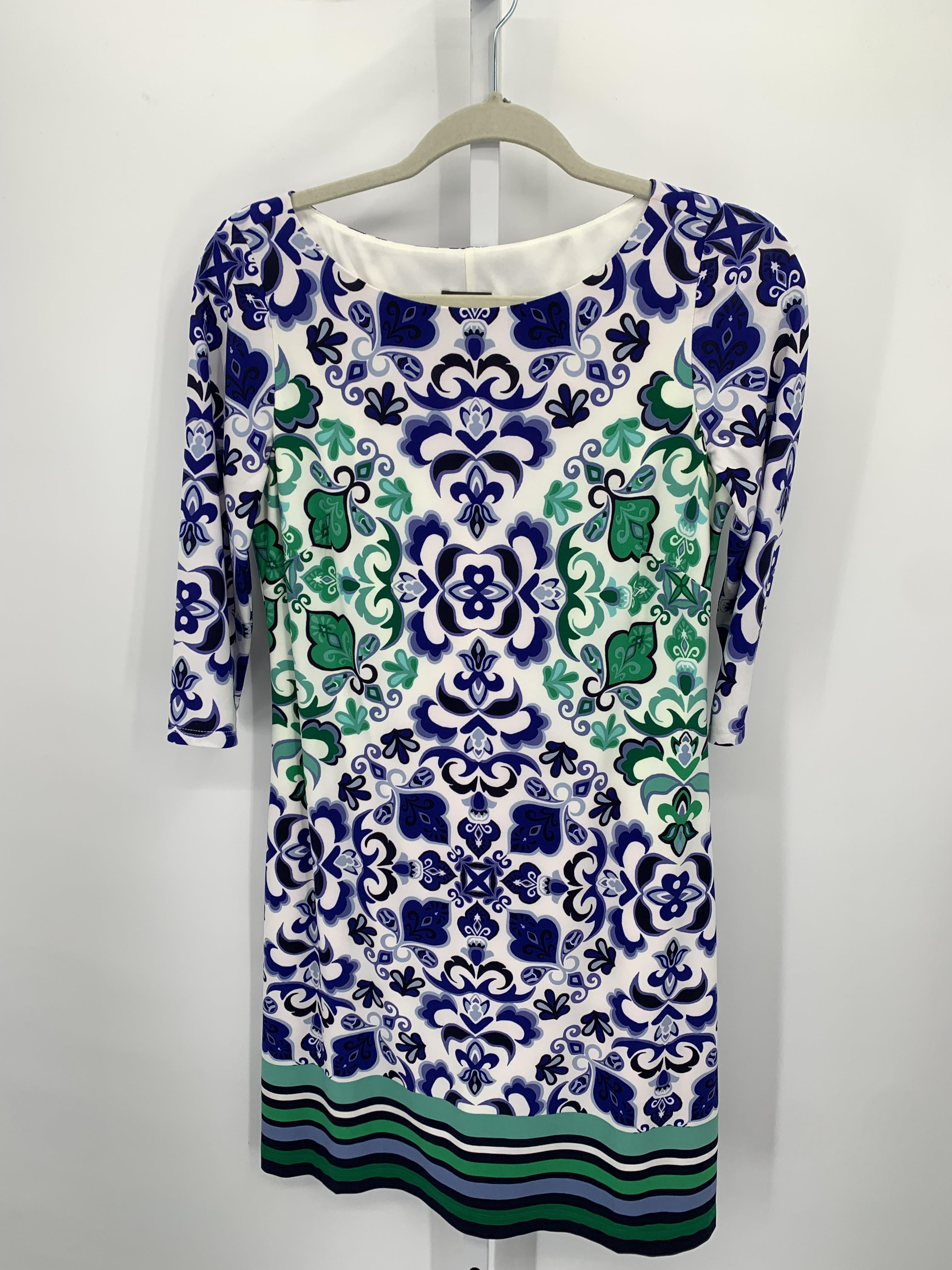 Vince Camuto Size 6 Misses 3/4 Sleeve Dress