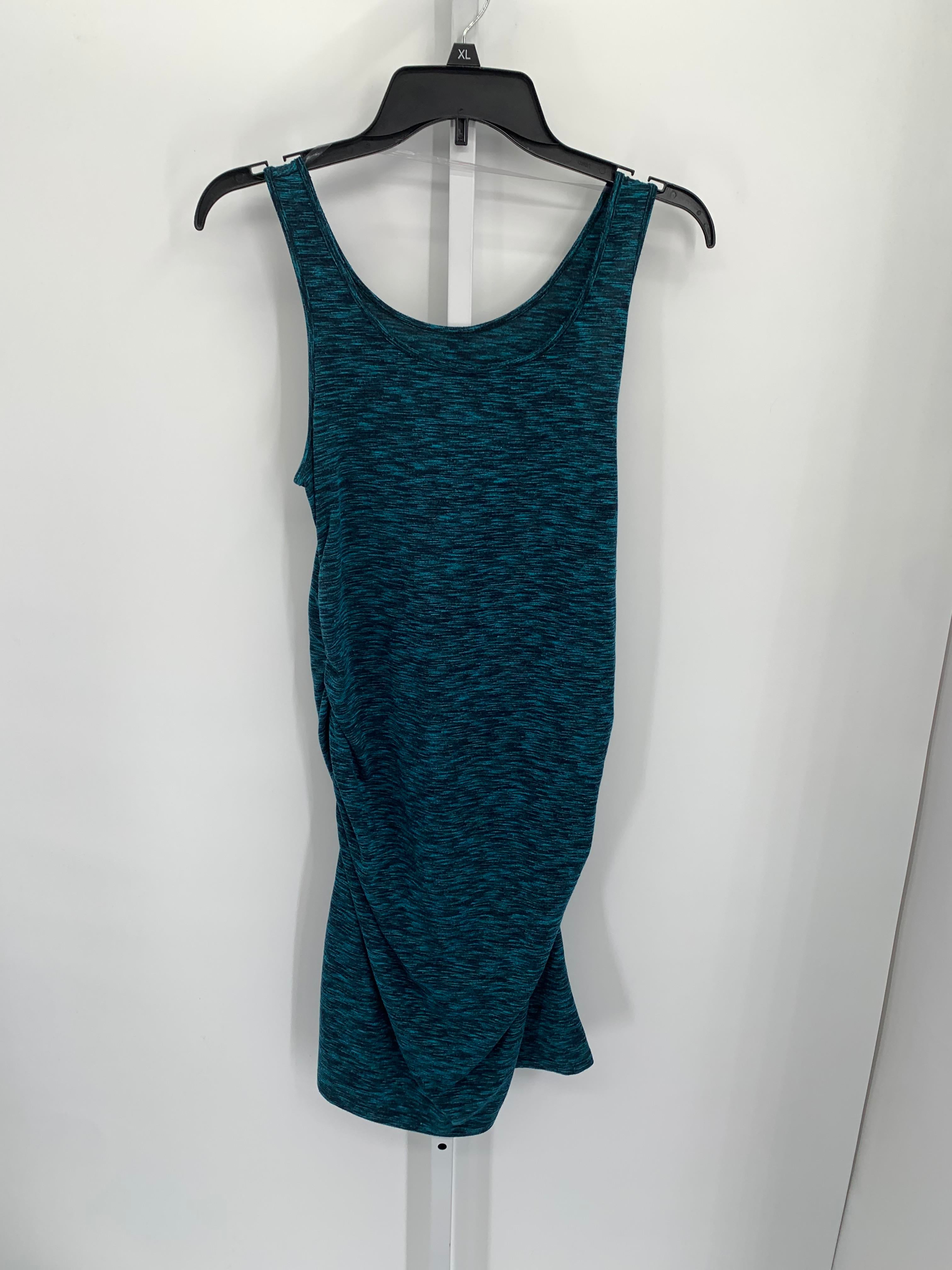 Liz Lange Blue Size X Small Maternity Sleeveless Dress