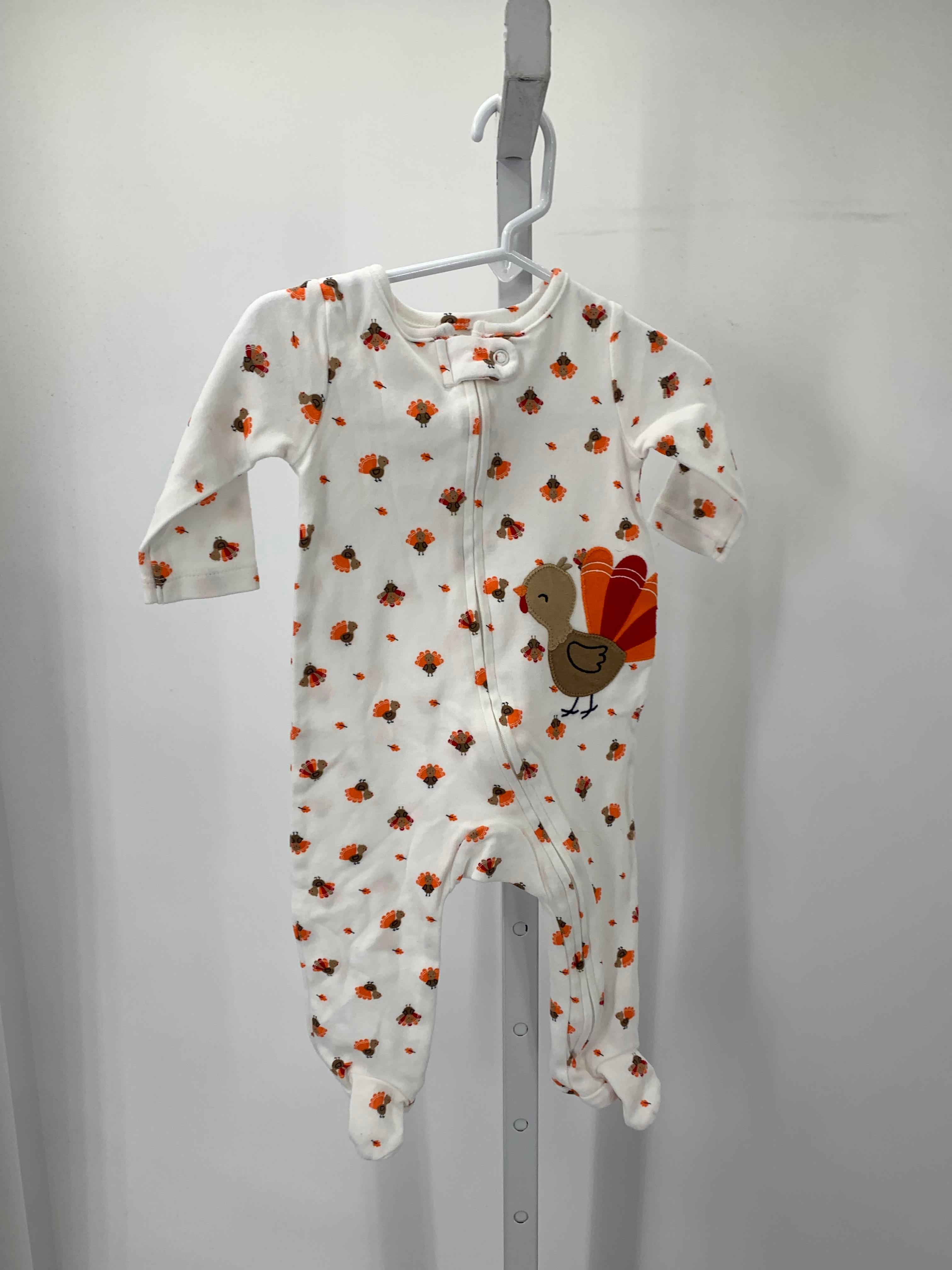 LONG SLV ROMPER TURKEY