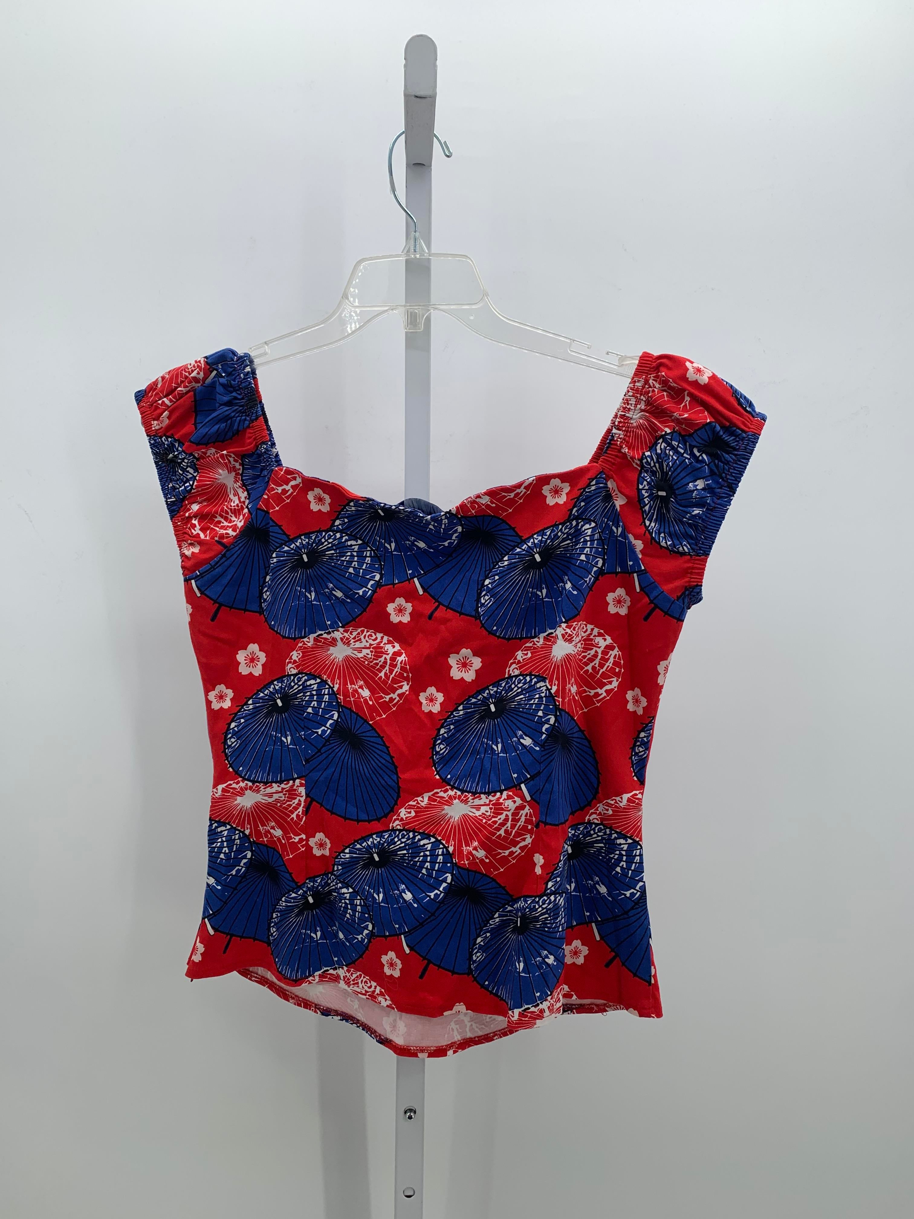 Size 2X Womens Sleeveless Shirt