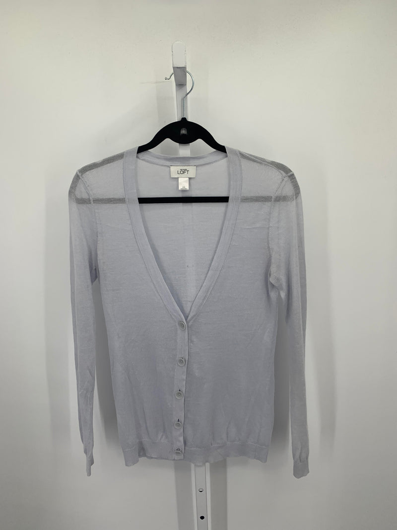 Loft Size X Small Misses Long Slv Sweater