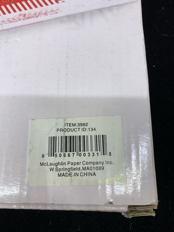 NIB SNOWFLAKE CERAMIC PLATTER.