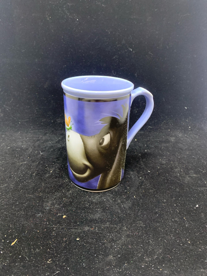 TALL BLUE EEYORE MUG.
