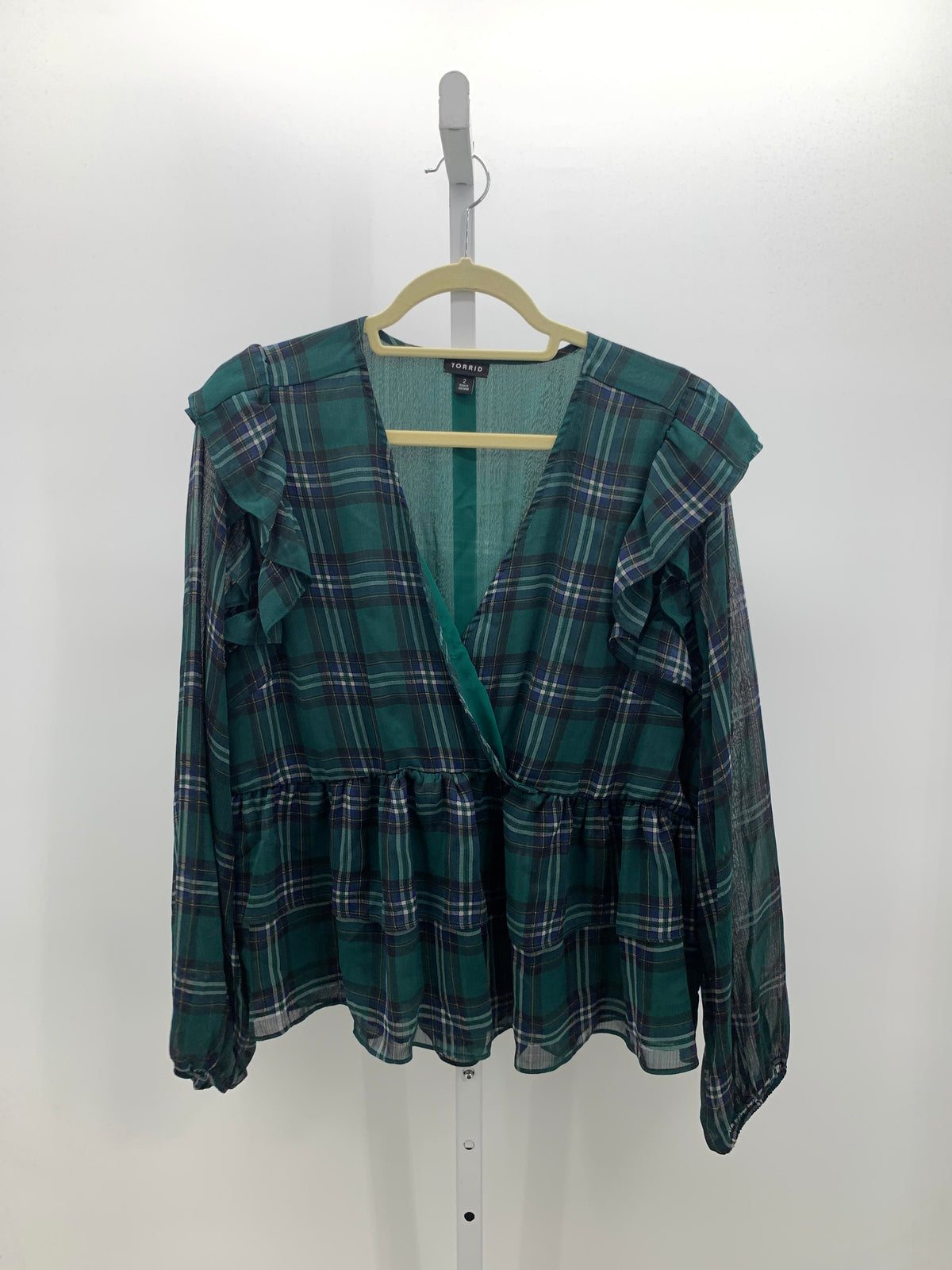 Torrid Size 2X Womens Long Sleeve Shirt