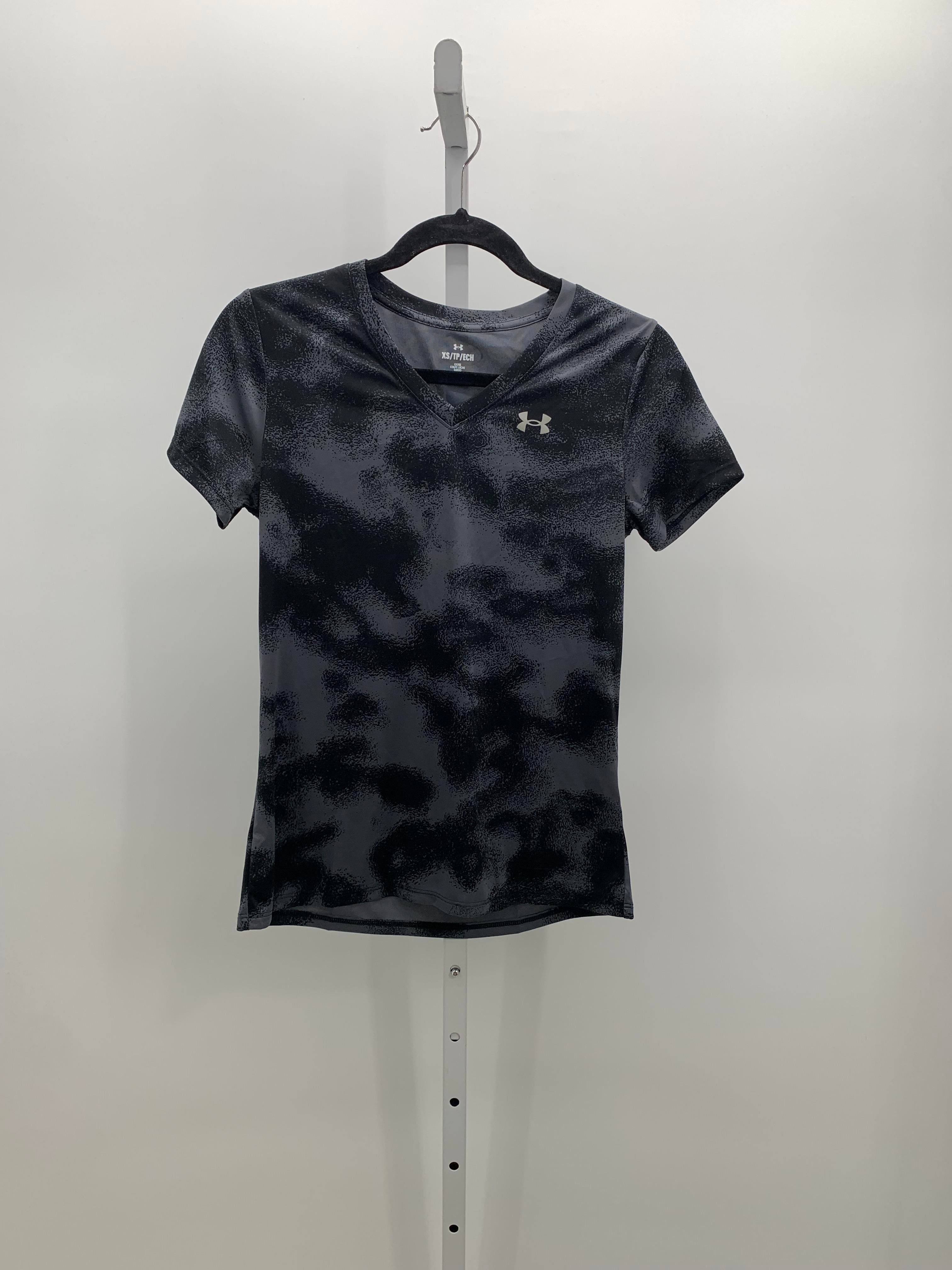 Under Armour Size X Small Misses Short Sleeve Shirt