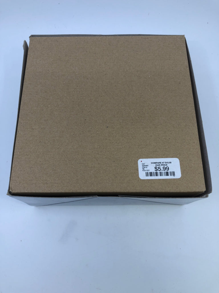 4 NIB ROSE GOLD AND WHITE ORNAMENTS