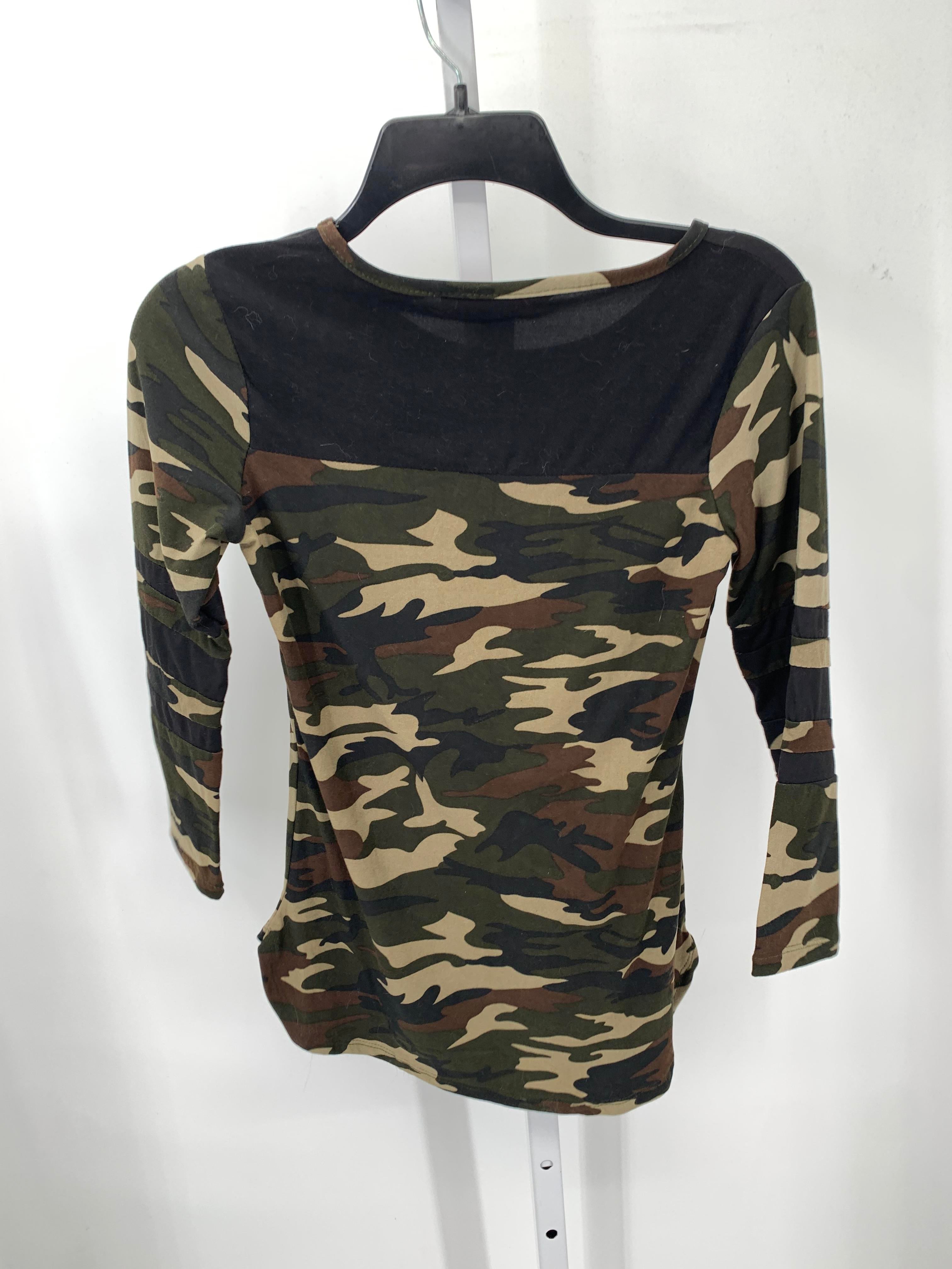 Hot Kiss Size Medium Juniors 3/4 Sleeve Shirt
