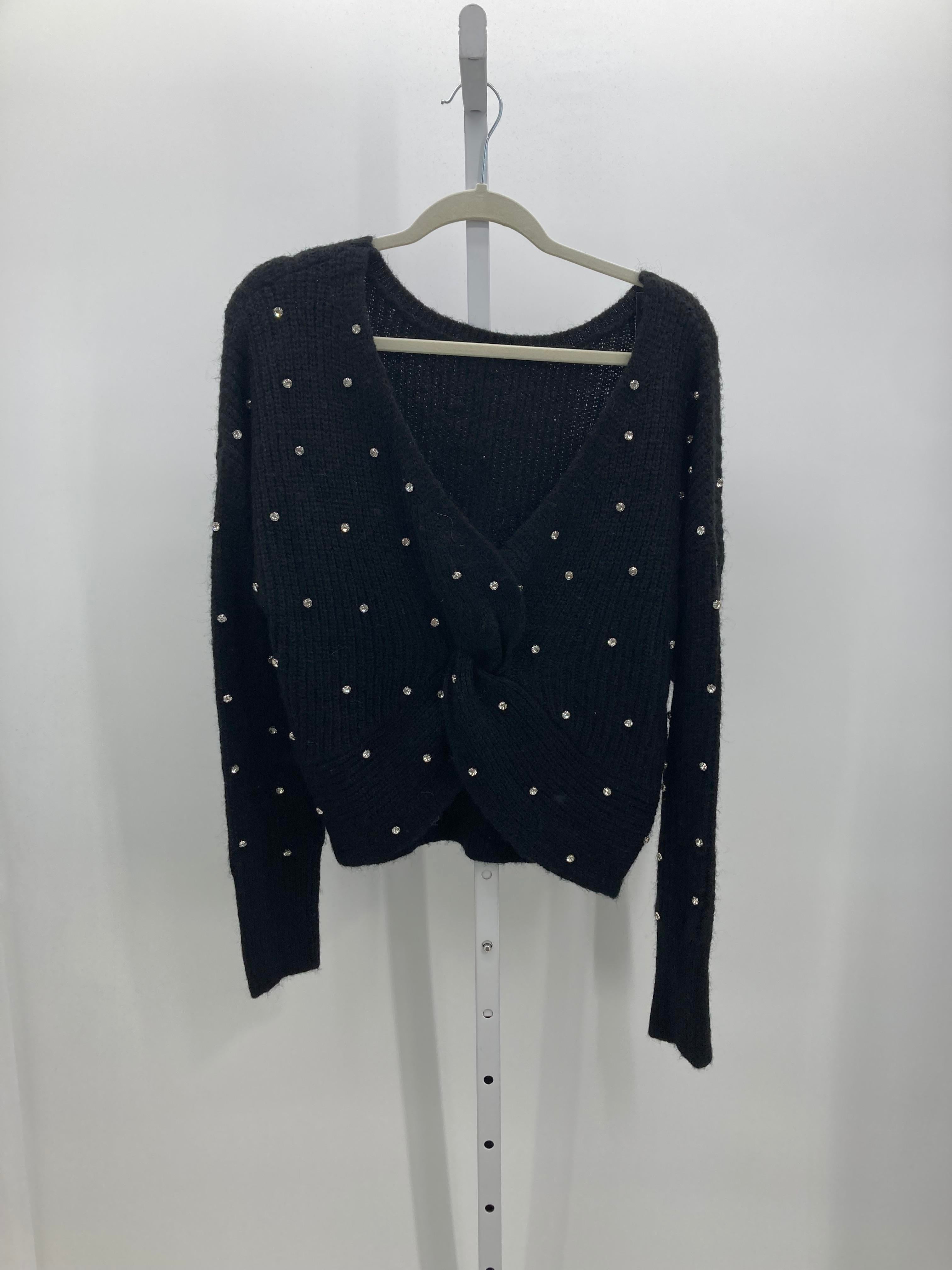 Express Size Medium Misses Long Slv Sweater