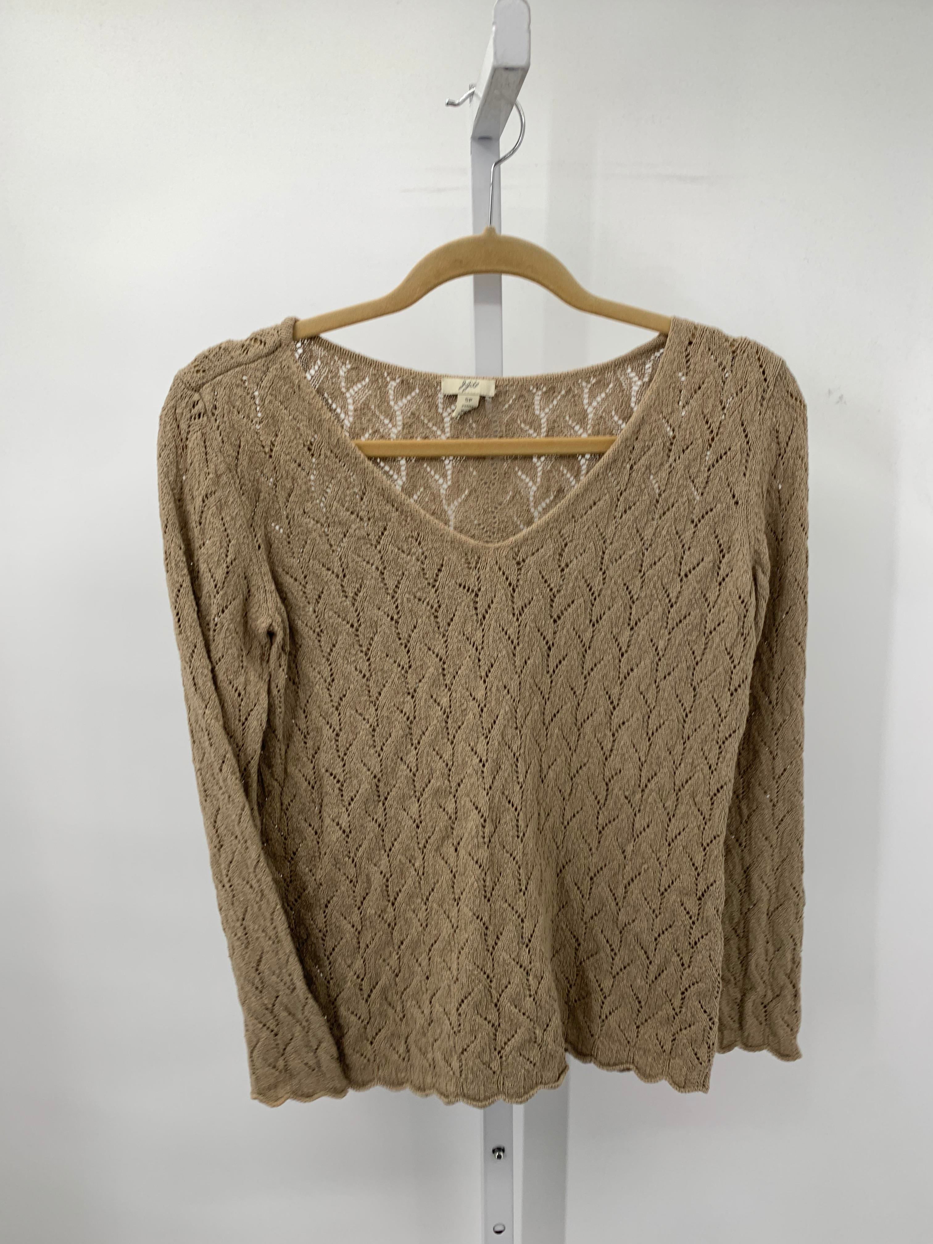 J-Jill Size Small Petite Petite Long Slv Sweater