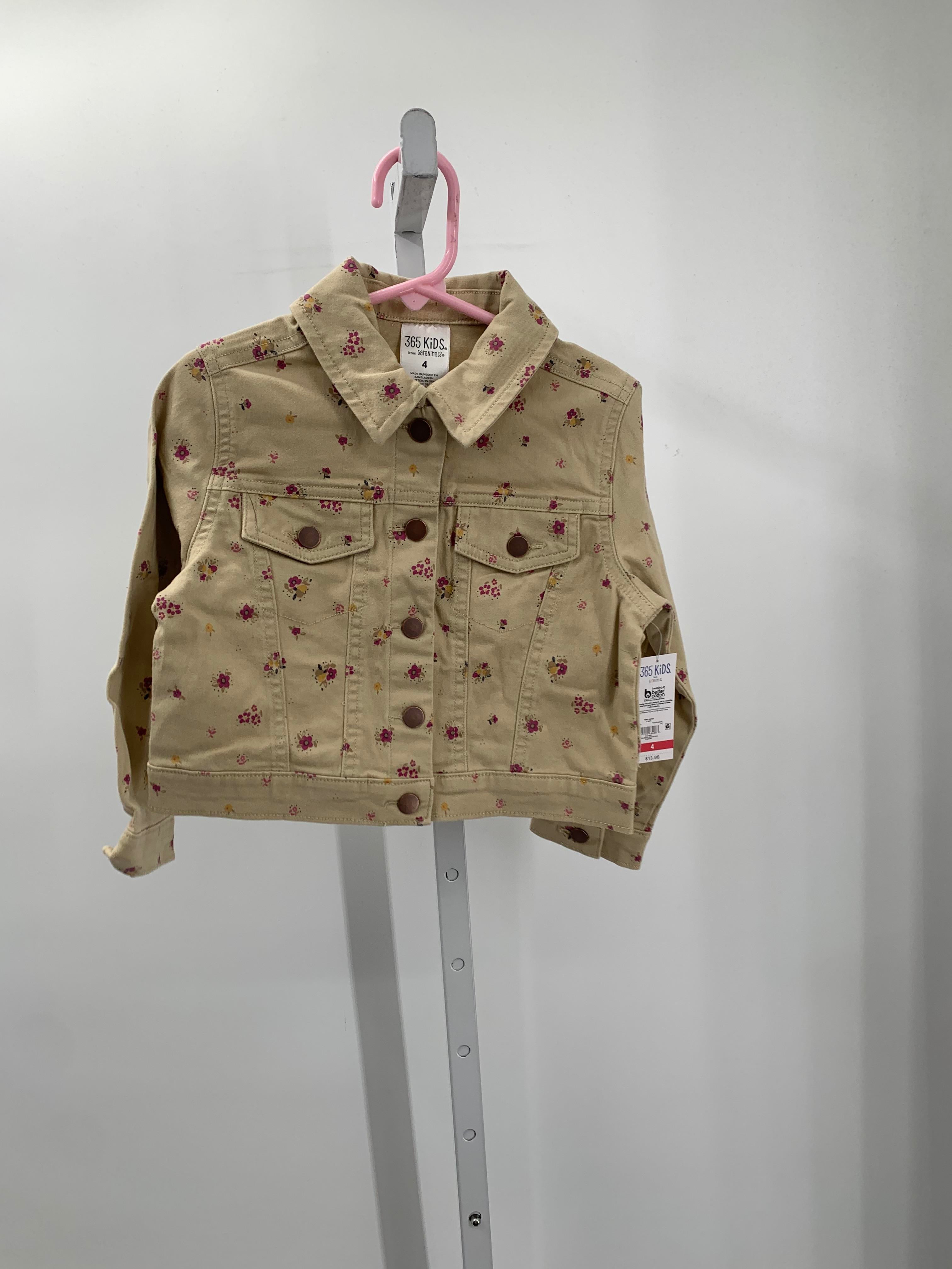 365 Kids Size 4 Girls Lightweight