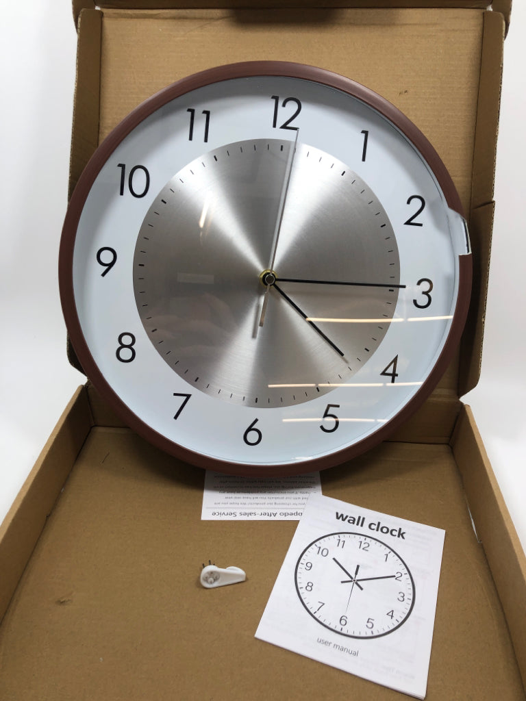 NIB MABPEDO WALL CLOCK.
