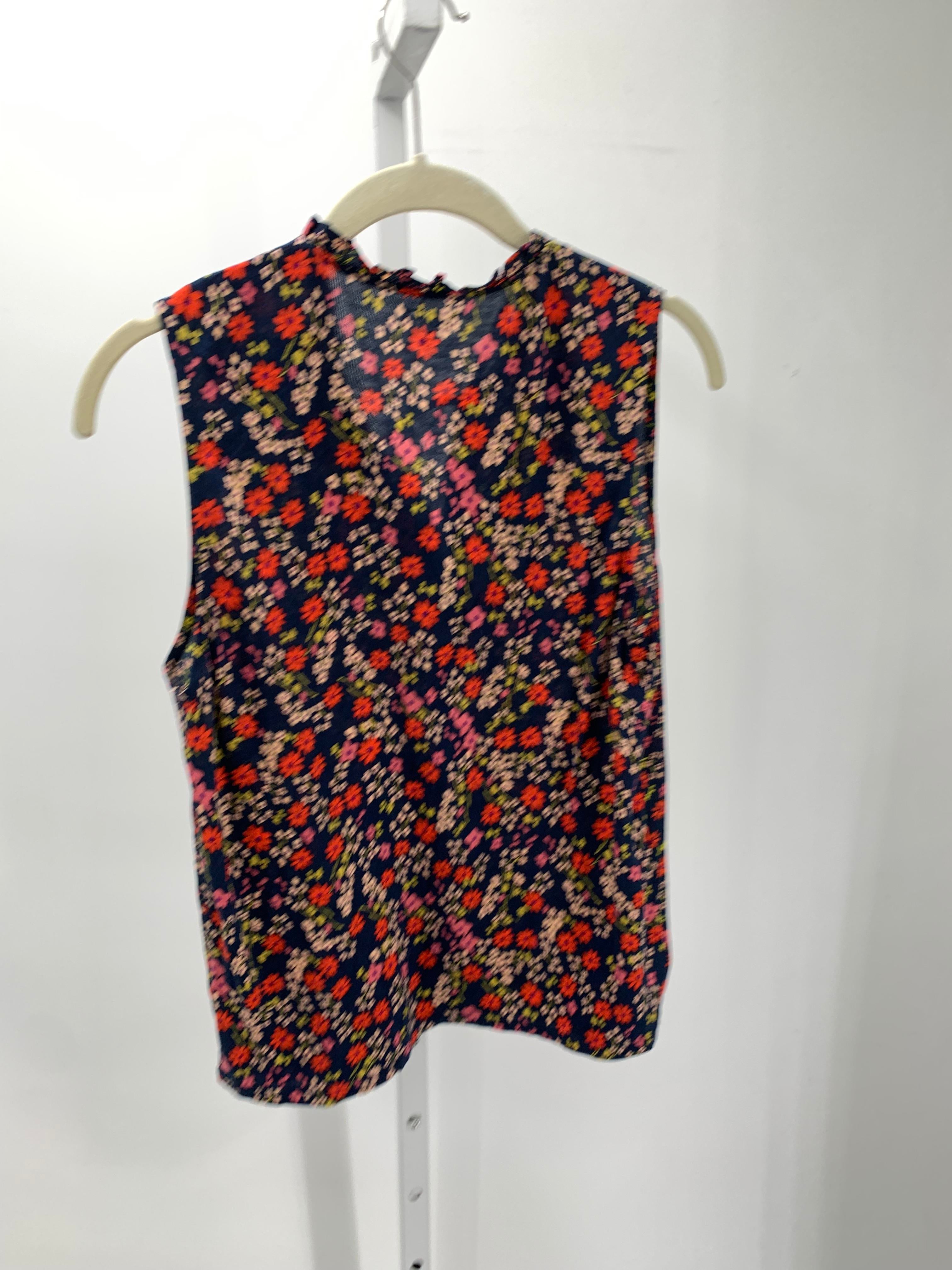 Loft Size X Small Petite Petite Sleeveless Shirt