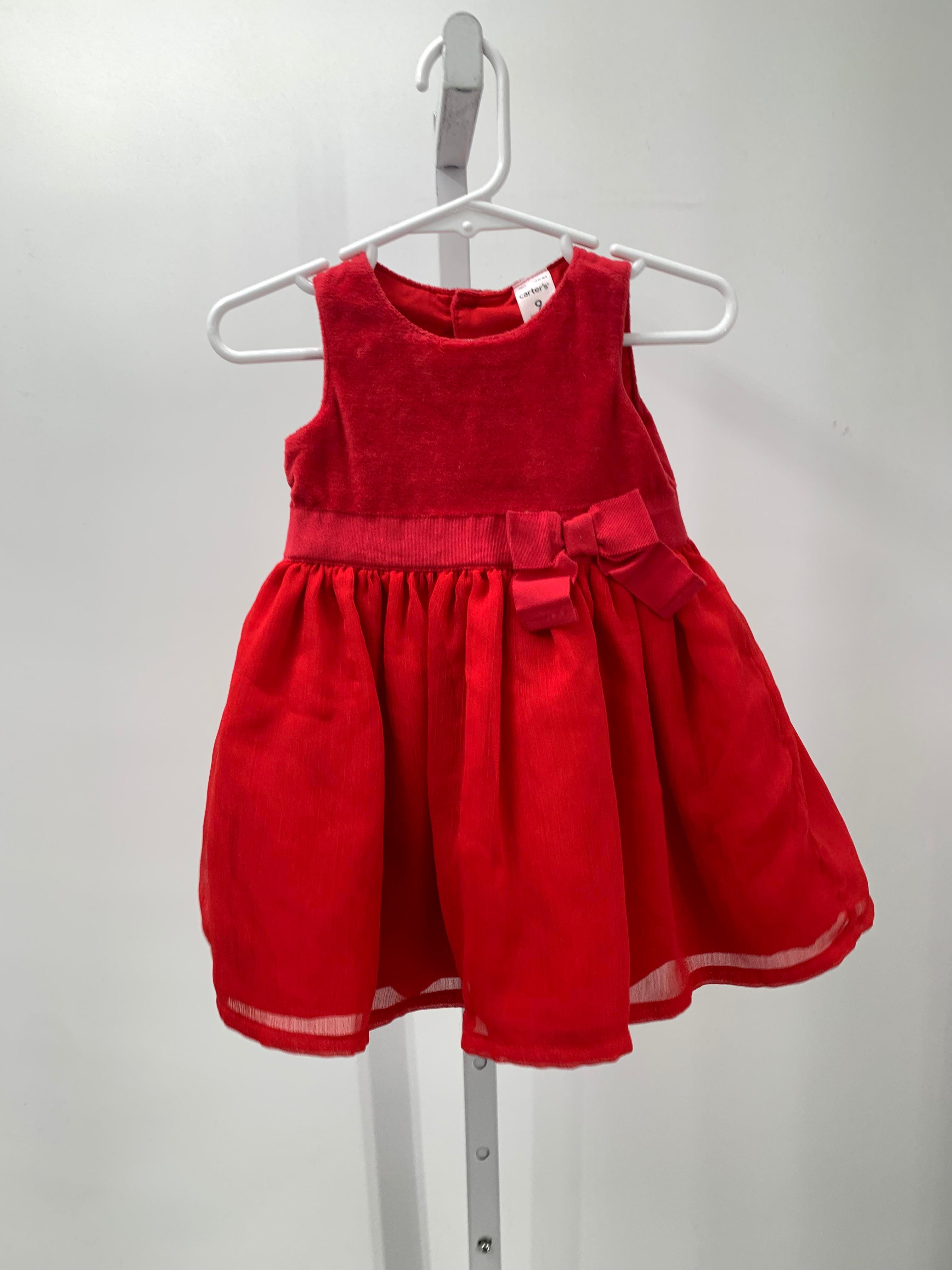 Carters Size 9 Months Girls Sleeveless Dress